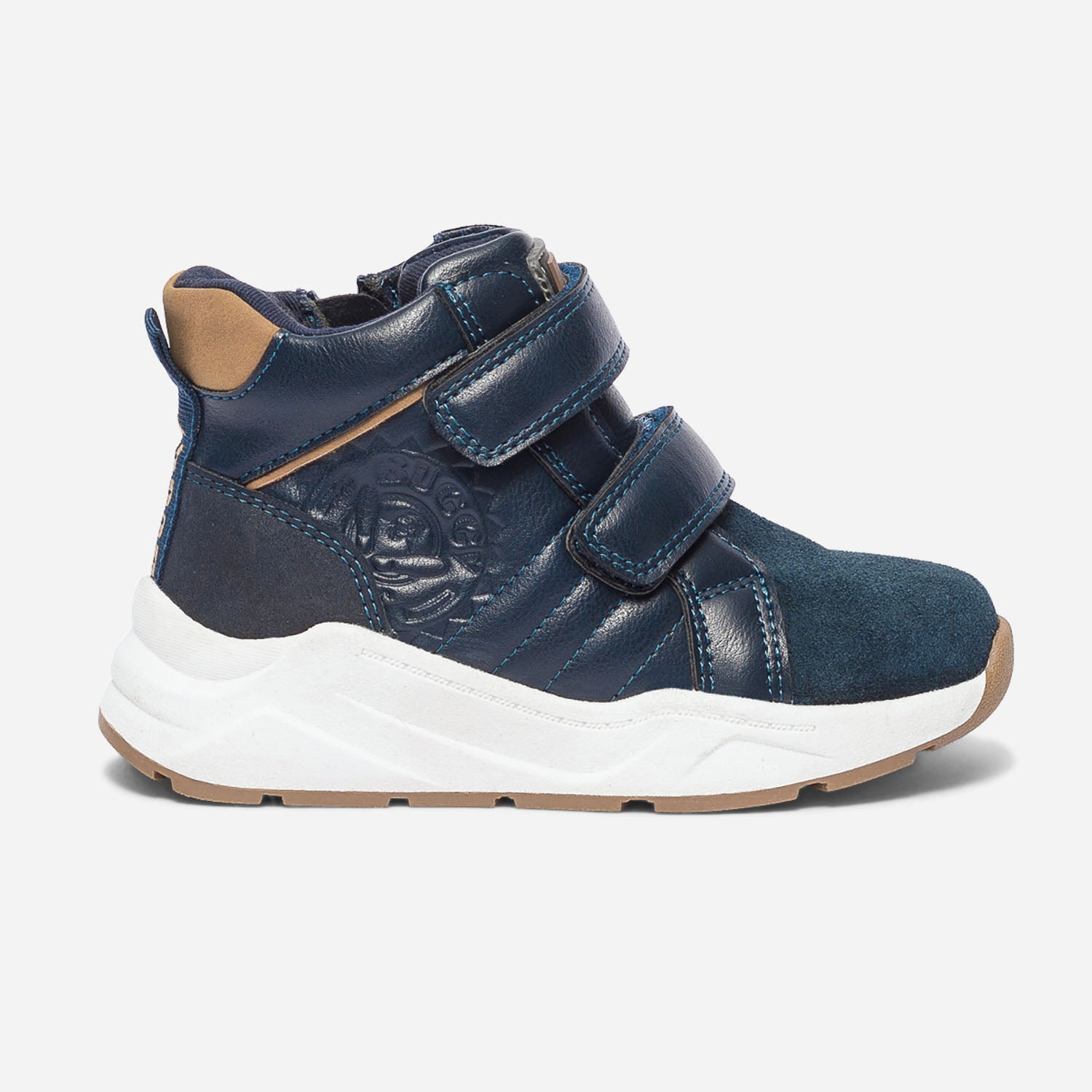 Basket dad shoes BUGGY marine bi matiere Chaussures montantes Enfant ERAM