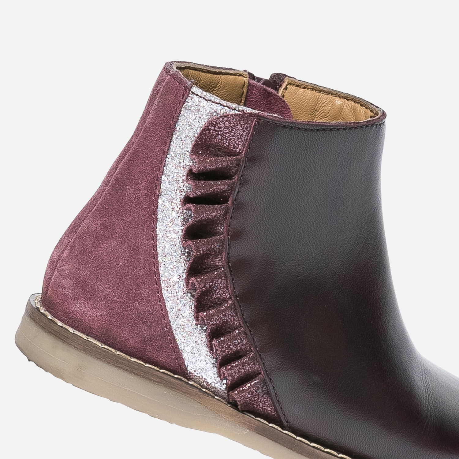 Bottine prune femme new arrivals