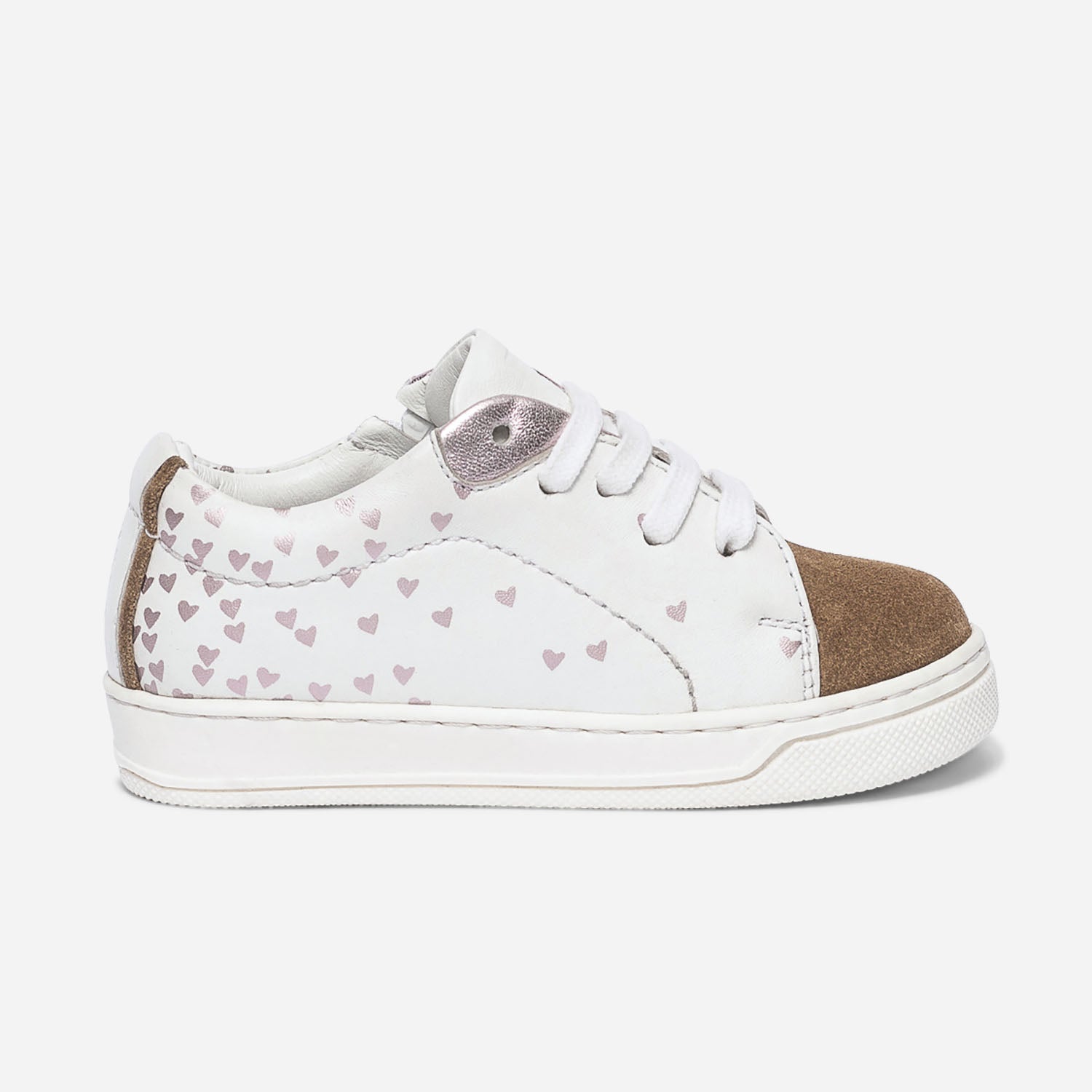 Tennis cuir enfant clearance