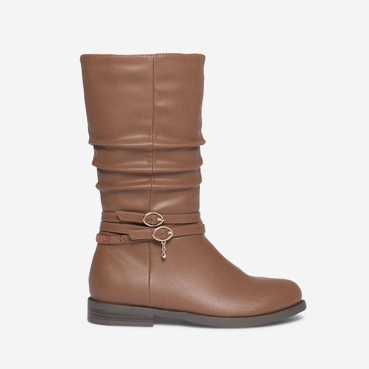 Botte camel 3 brides Bottes Enfant ERAM