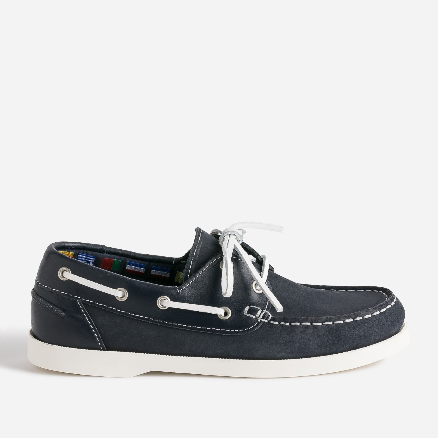 Chaussure bateau BUGGY marine en cuir Baskets tennis Enfant ERAM