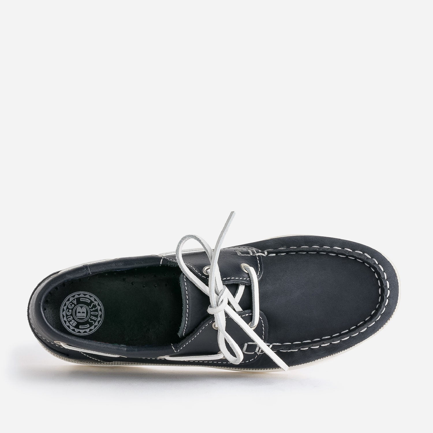 Chaussure bateau BUGGY marine en cuir Baskets tennis Enfant ERAM