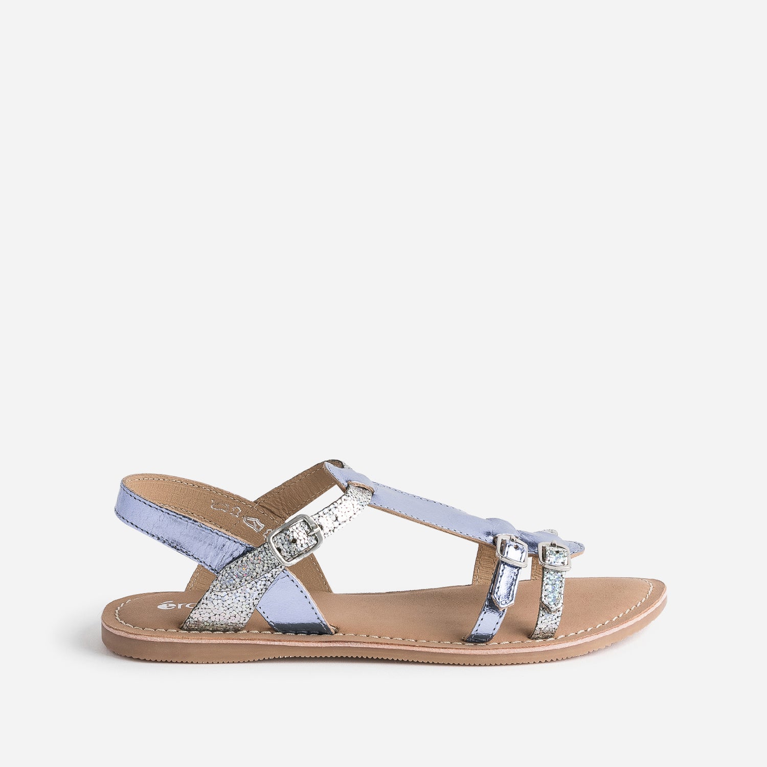 Sandale BUGGY parme m tallis en cuir Sandales Enfant ERAM