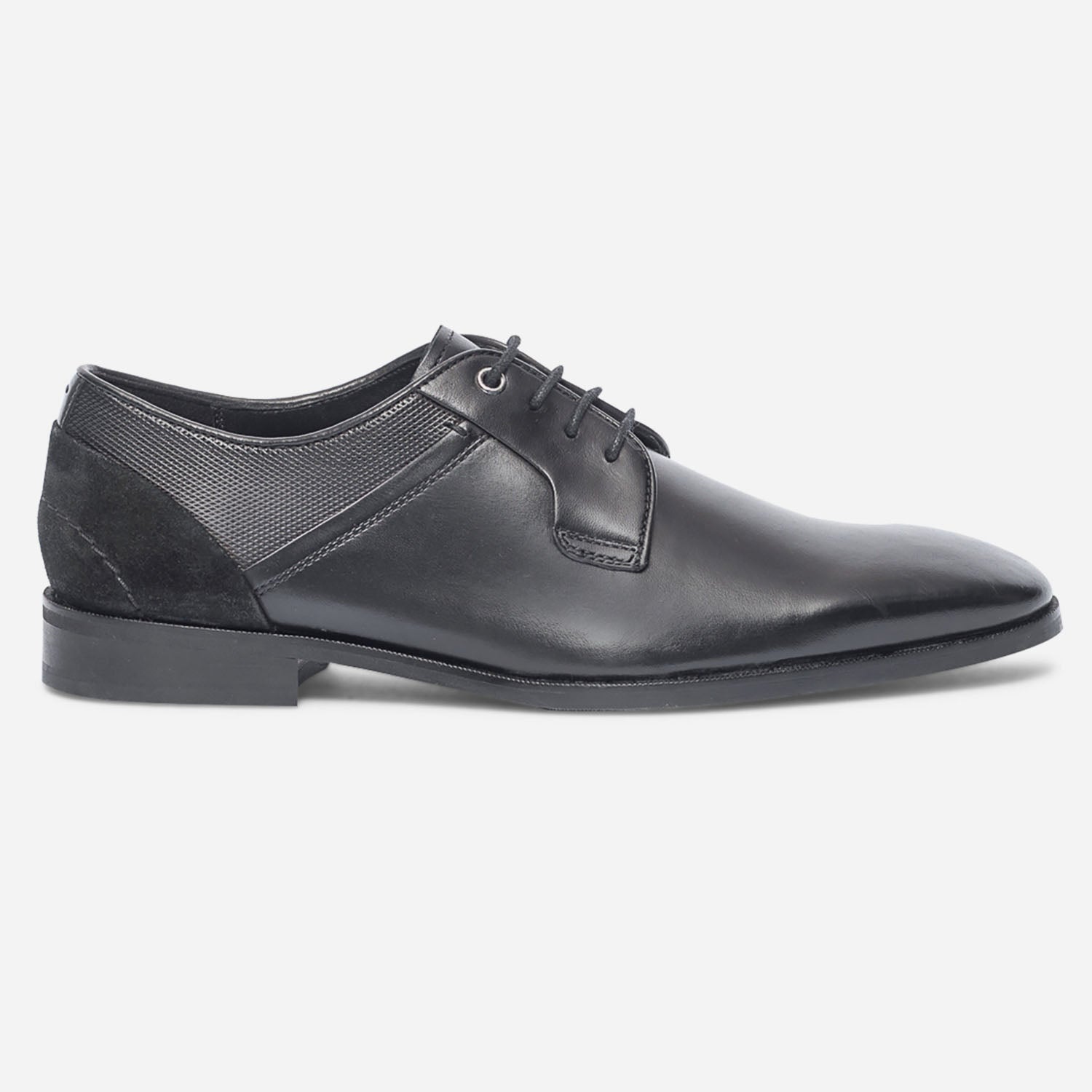 Derby TEXTO noir en cuir Eram Homme ERAM