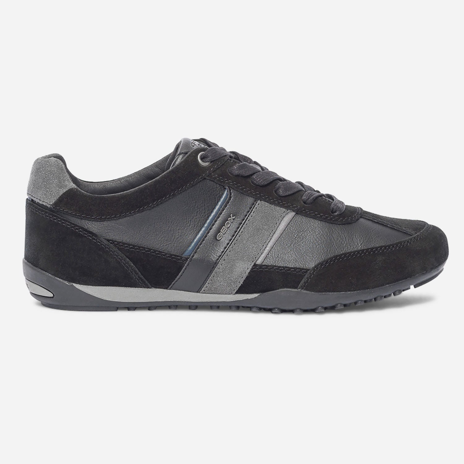 Tennis GEOX noire bi mati re Baskets Tennis Homme ERAM