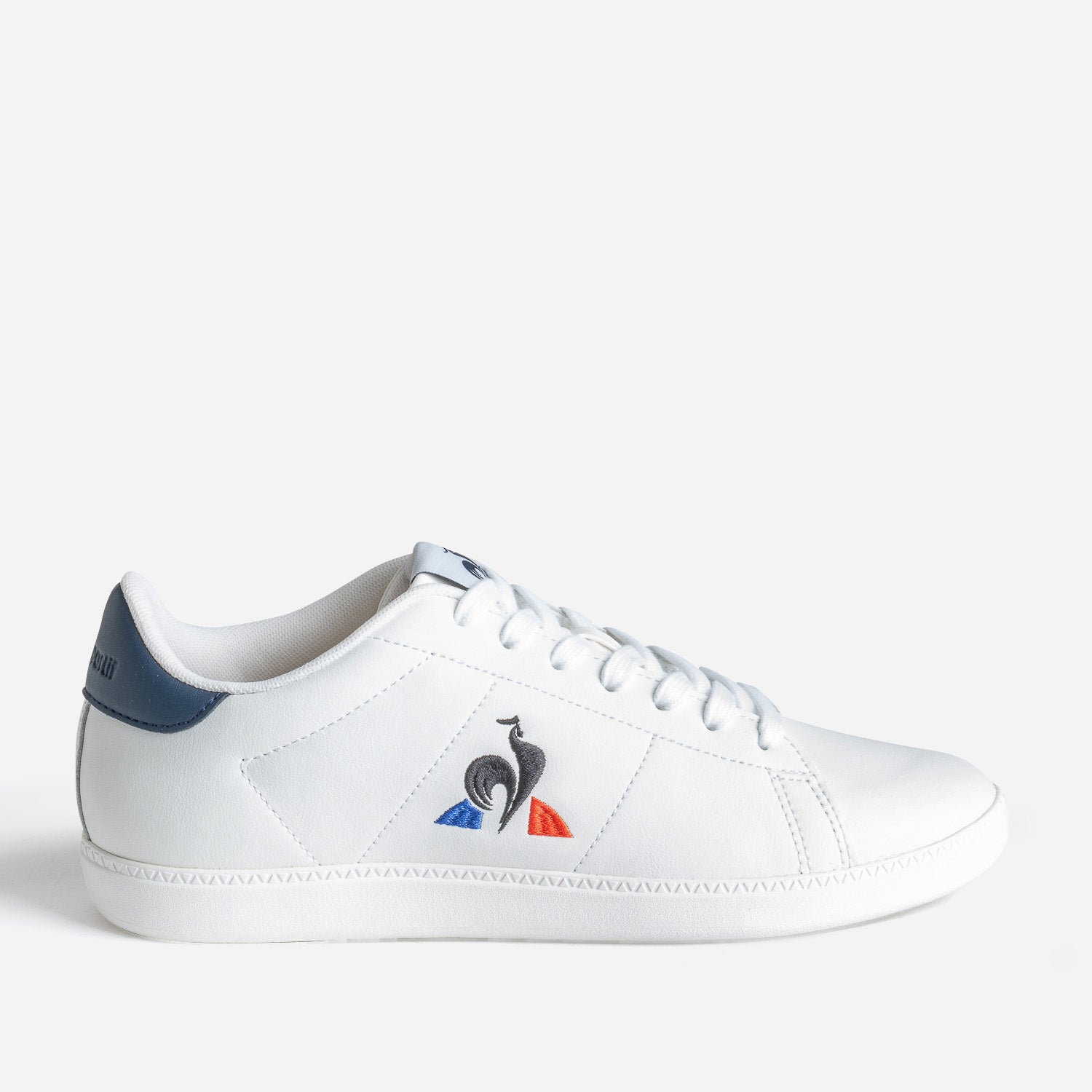 Tennis LE COQ SPORTIF blanche cuir logo tricolore