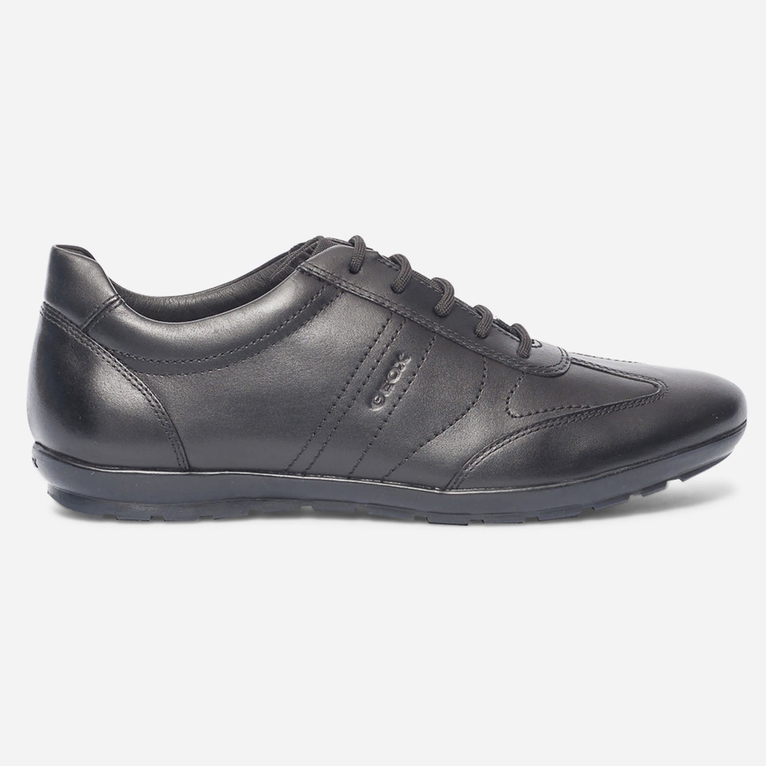 Tennis GEOX noire en cuir Chaussures de ville Homme ERAM