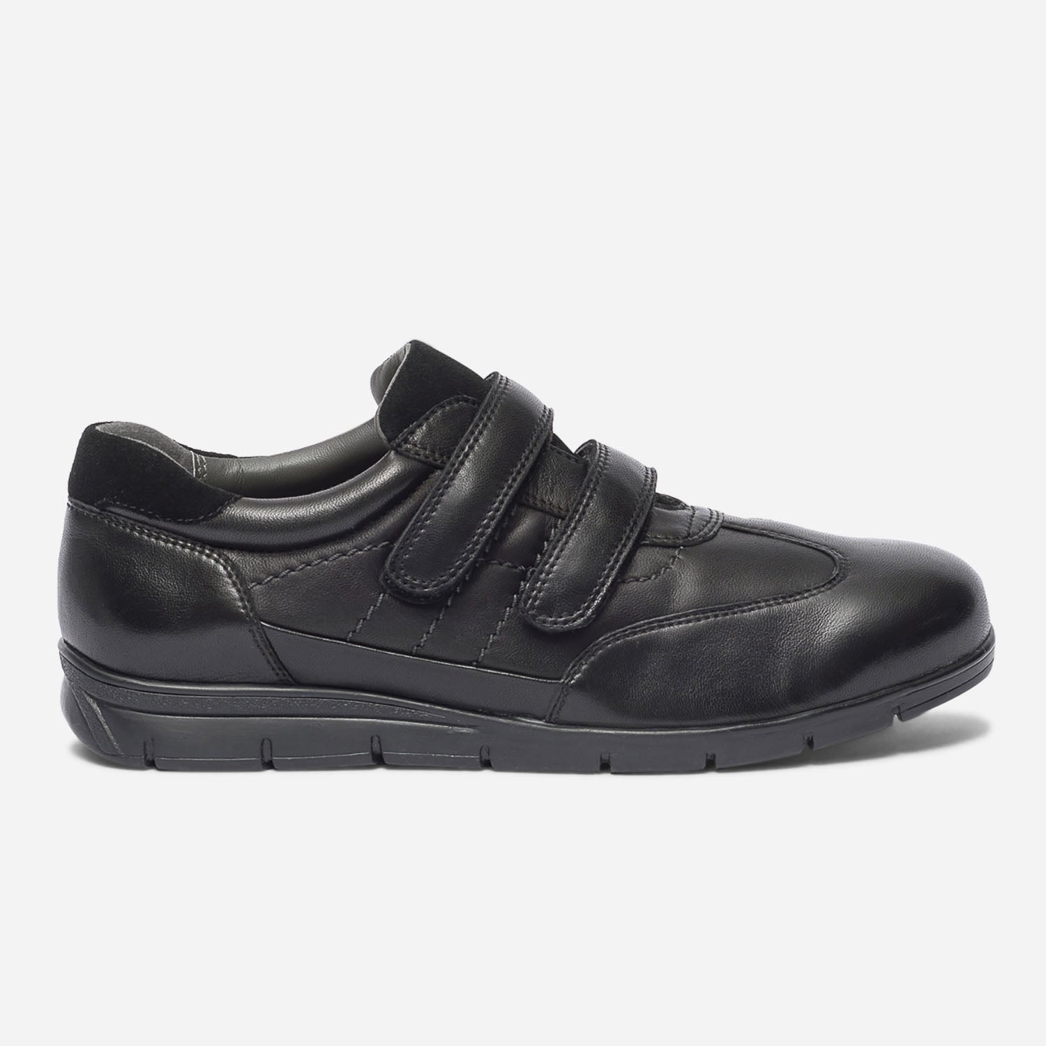 Tennis cuir deals noir homme