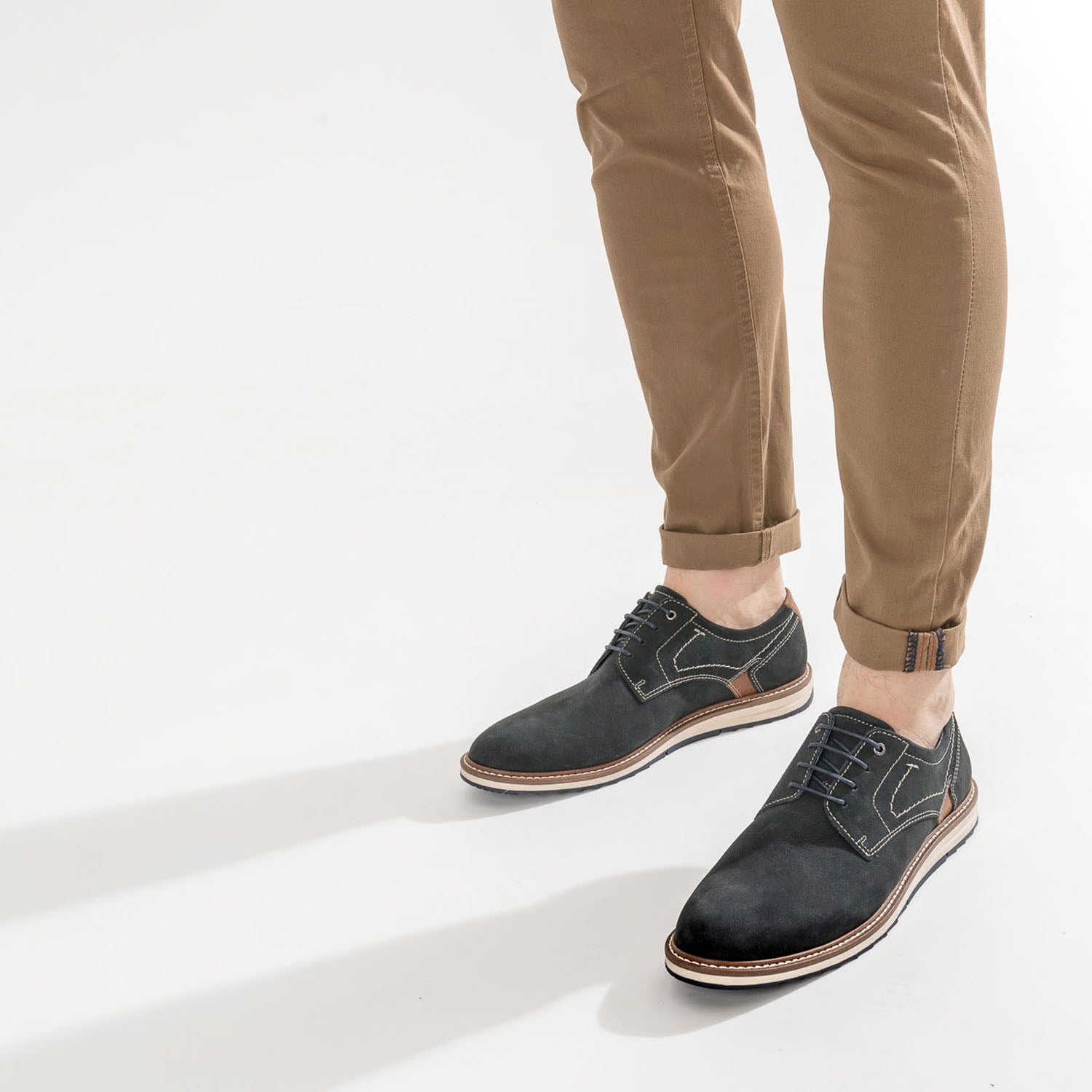 Derby nubuck femme discount