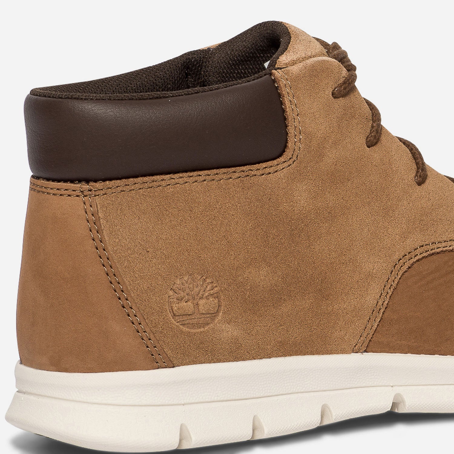 Boots TIMBERLAND marron en cuir nubuck Baskets Tennis Homme ERAM