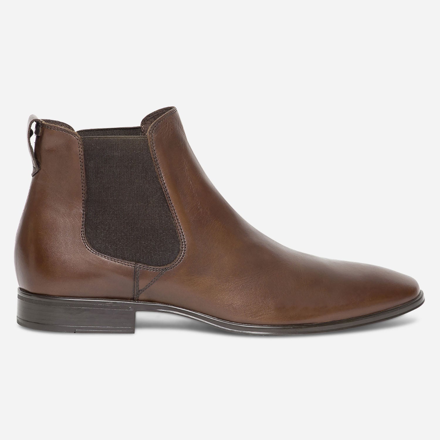 Chelsea boots marron en cuir Boots Homme ERAM
