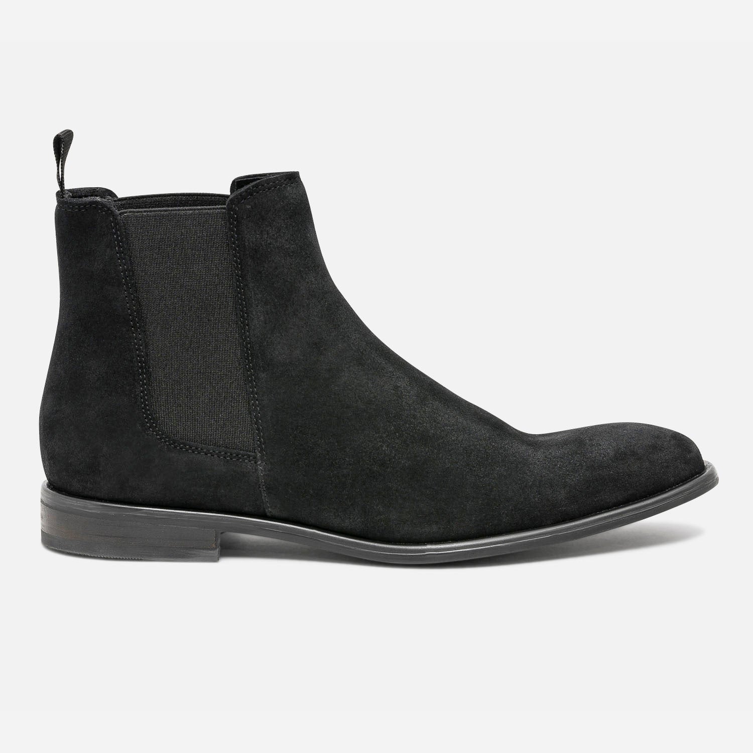 Boots velours new arrivals noir