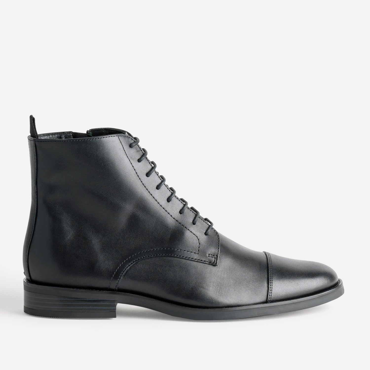 Boots a lacet ERAM FLEX noir cuir Boots Homme ERAM
