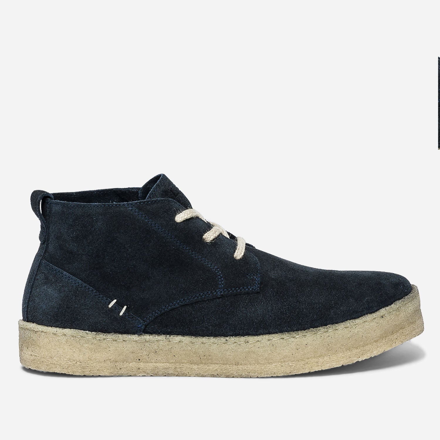 Desert boots LUSQUINOS marine en cuir velours Eram Homme ERAM