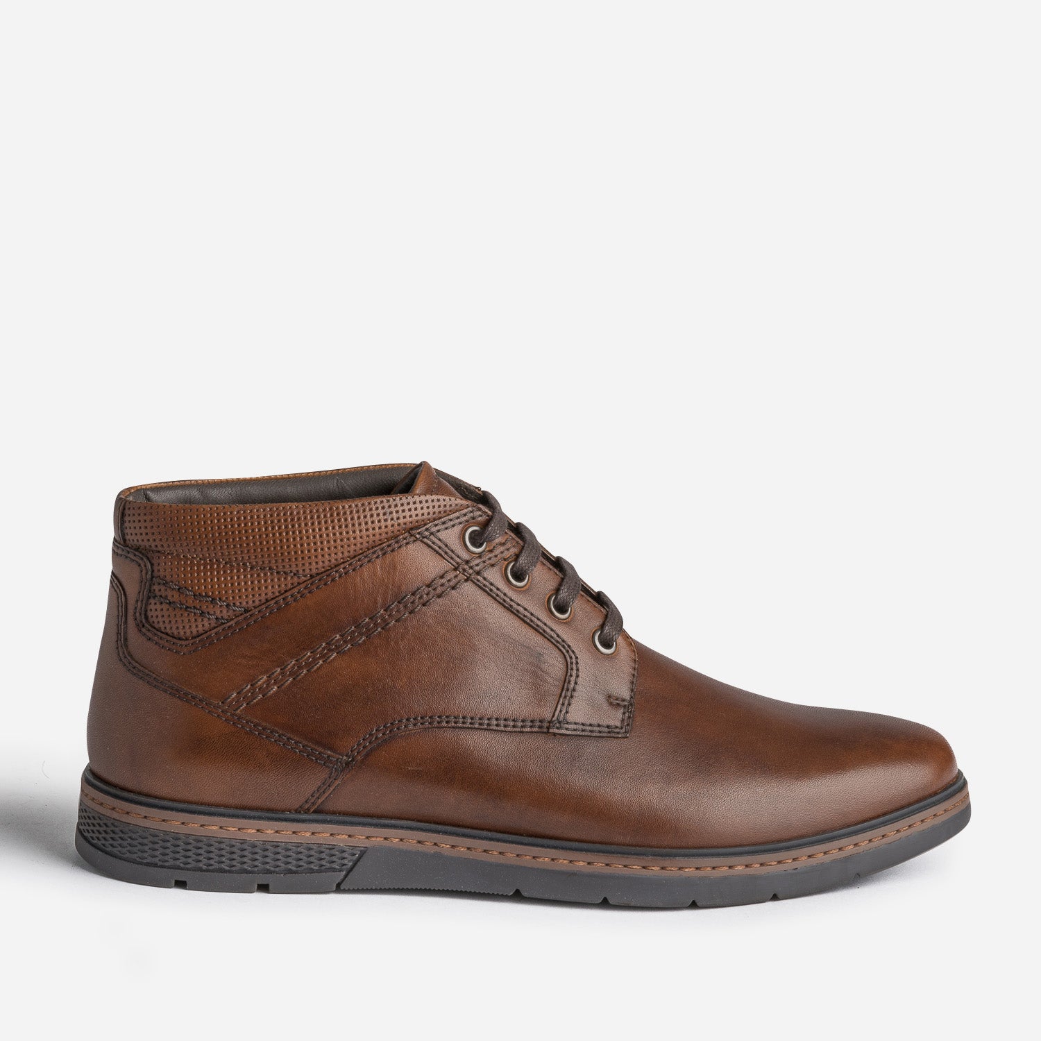 Desert boots marron en cuir Boots Homme ERAM