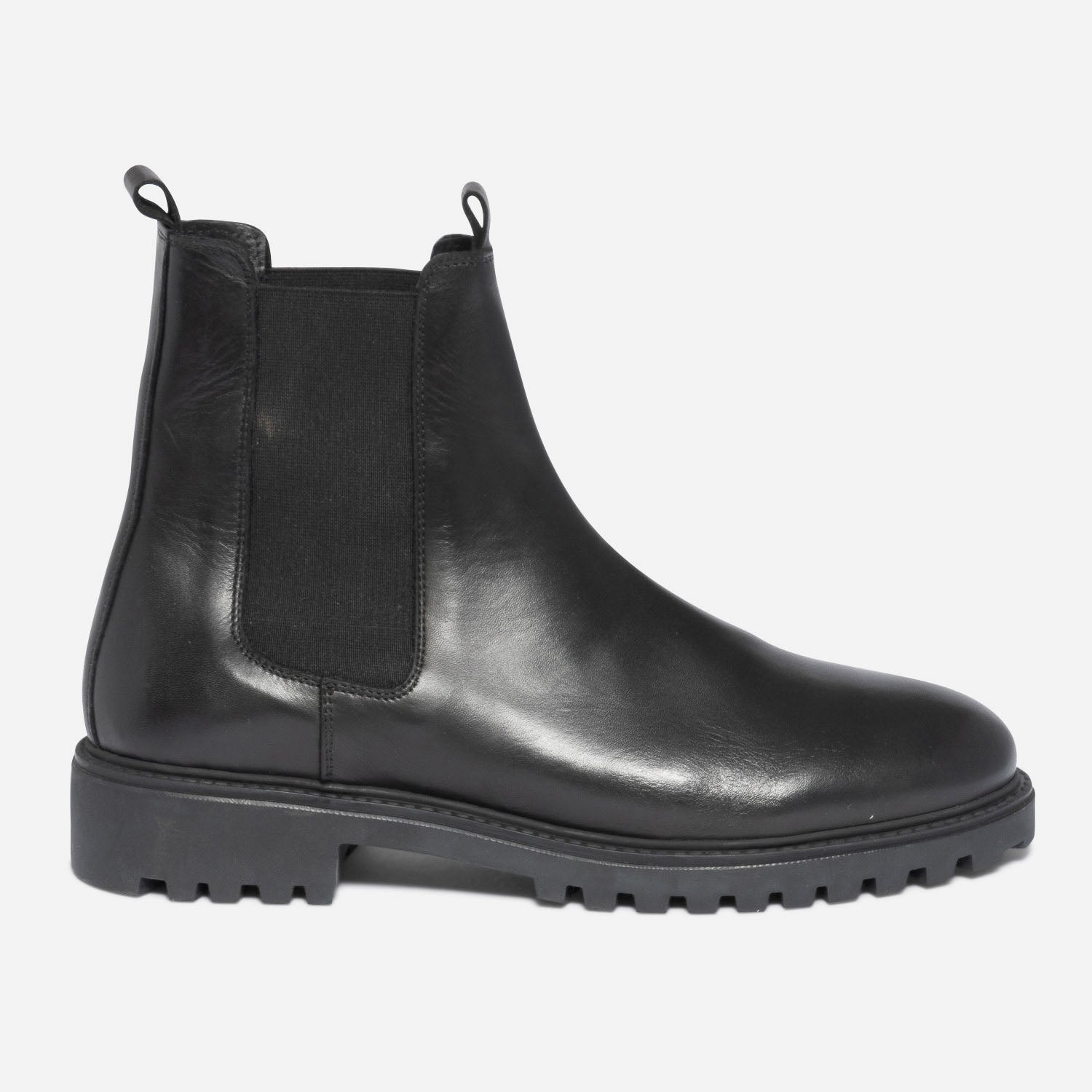Boots noir semelle 2025 crantée