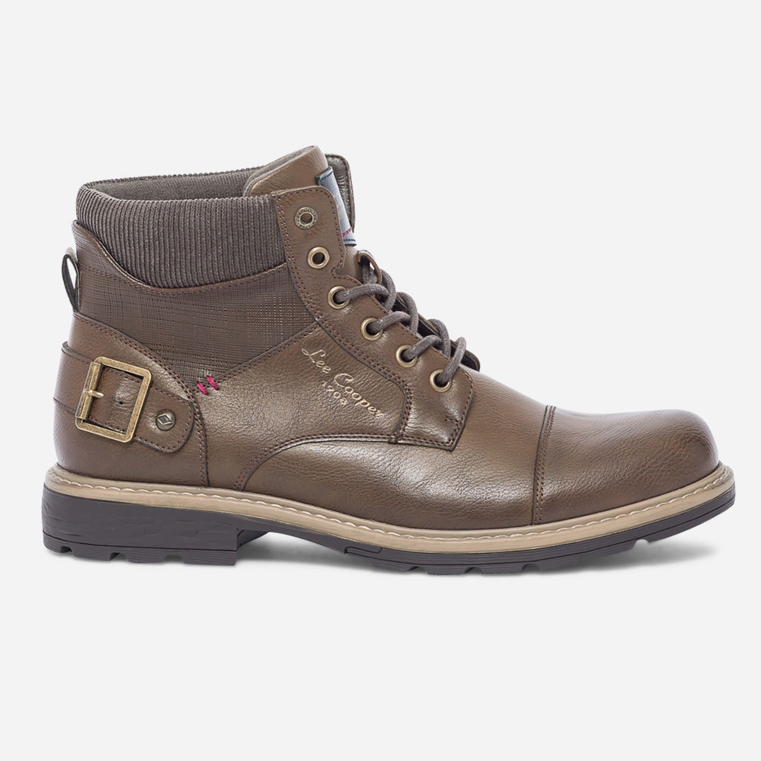 Boots LEE COOPER marron col matelass Boots Homme ERAM