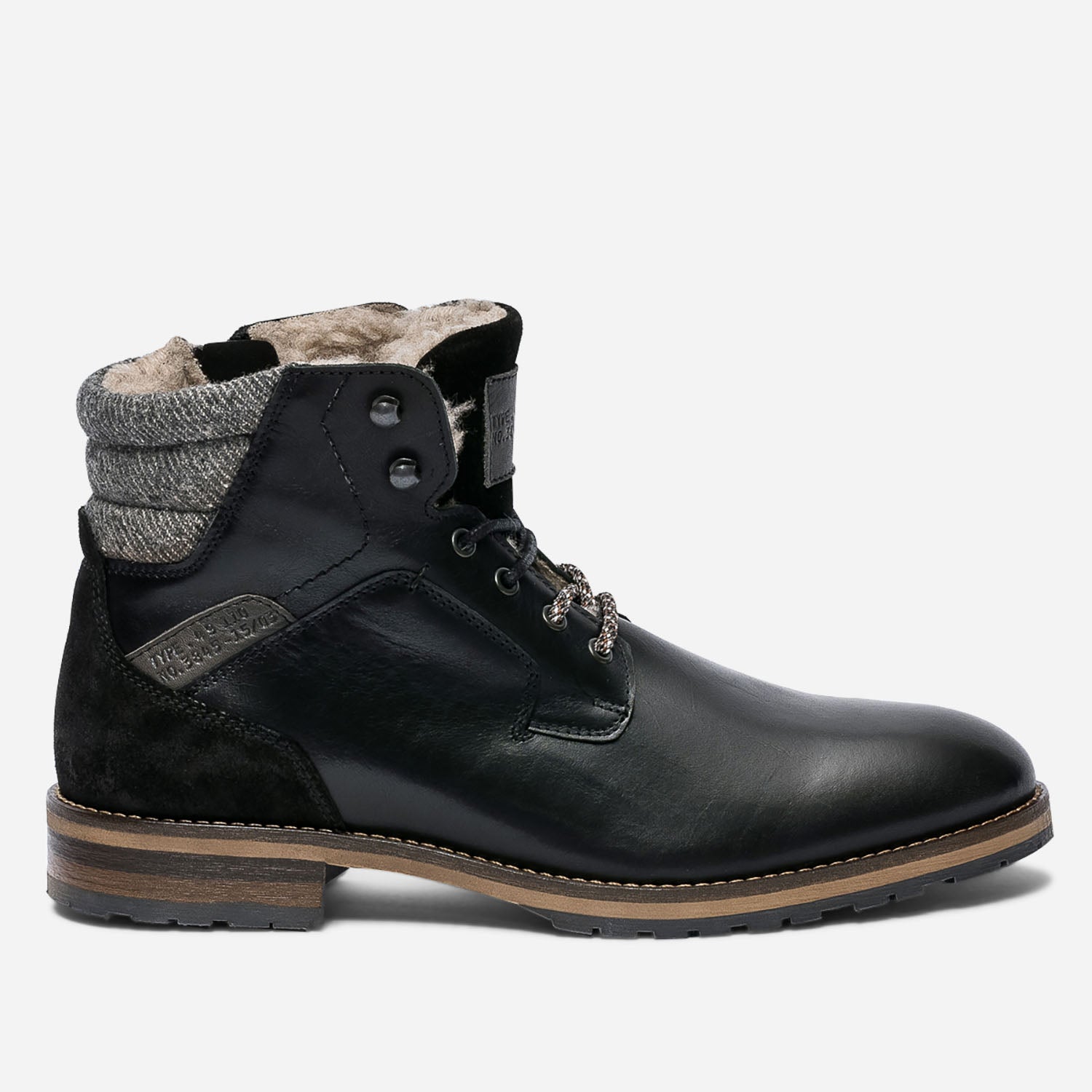 Bottine sales homme fourrée