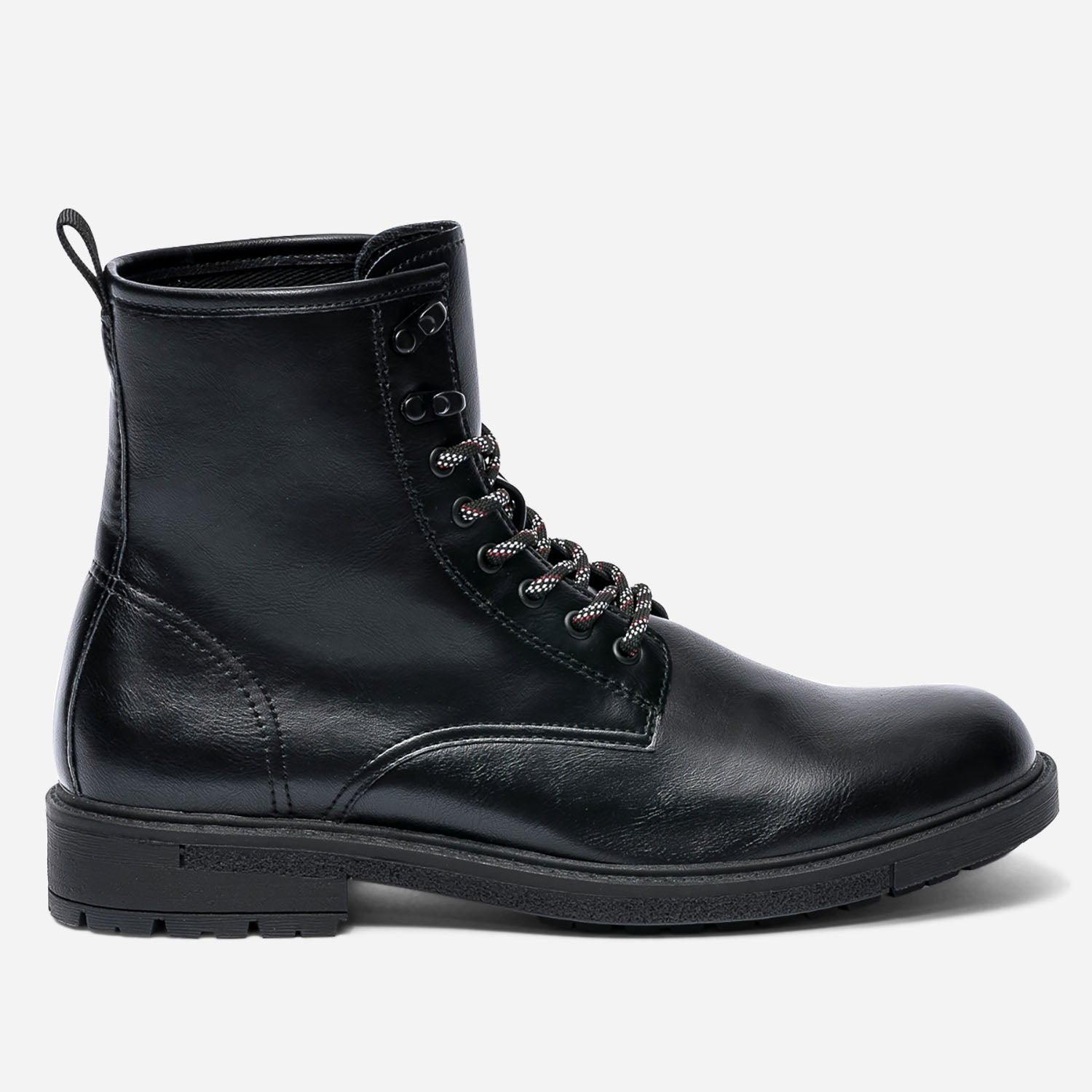 Boots a lacet noir esprit militaire Eram Homme ERAM