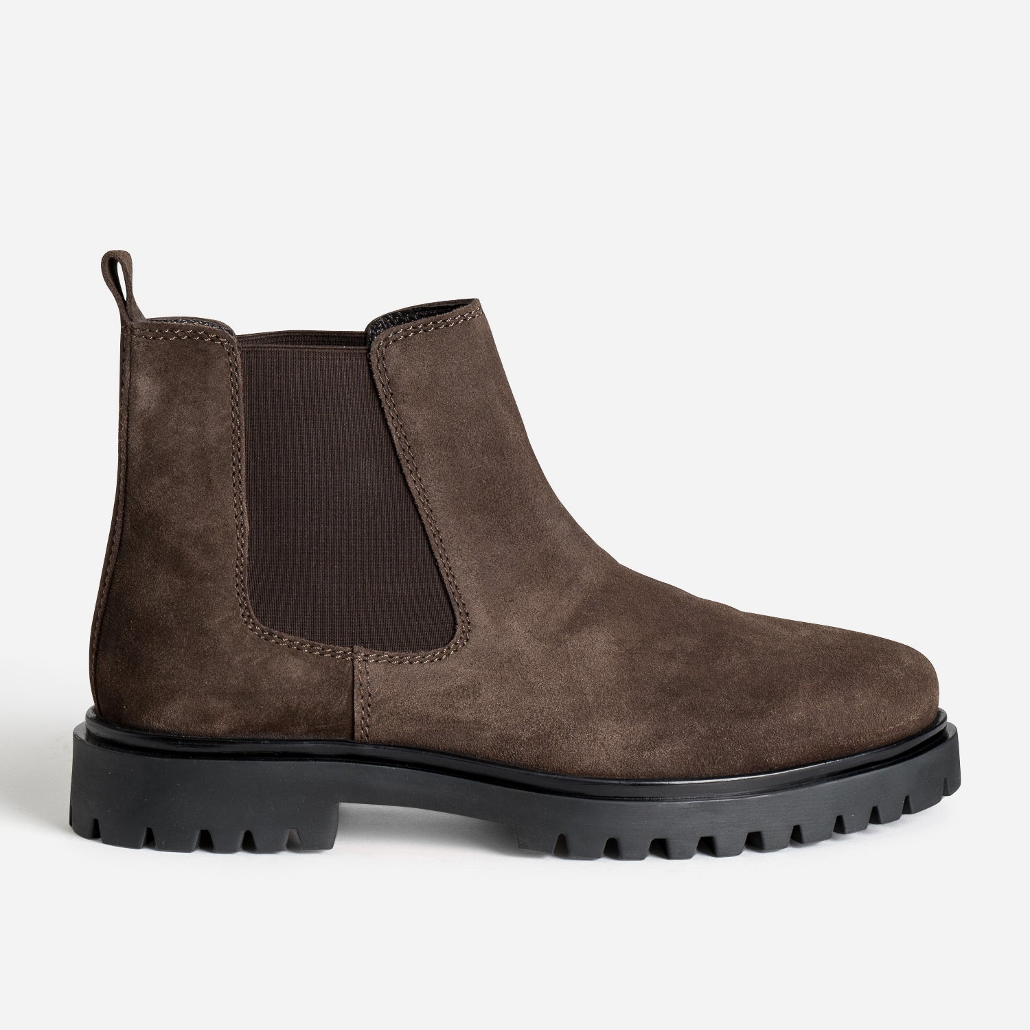 Boots marron cuir discount