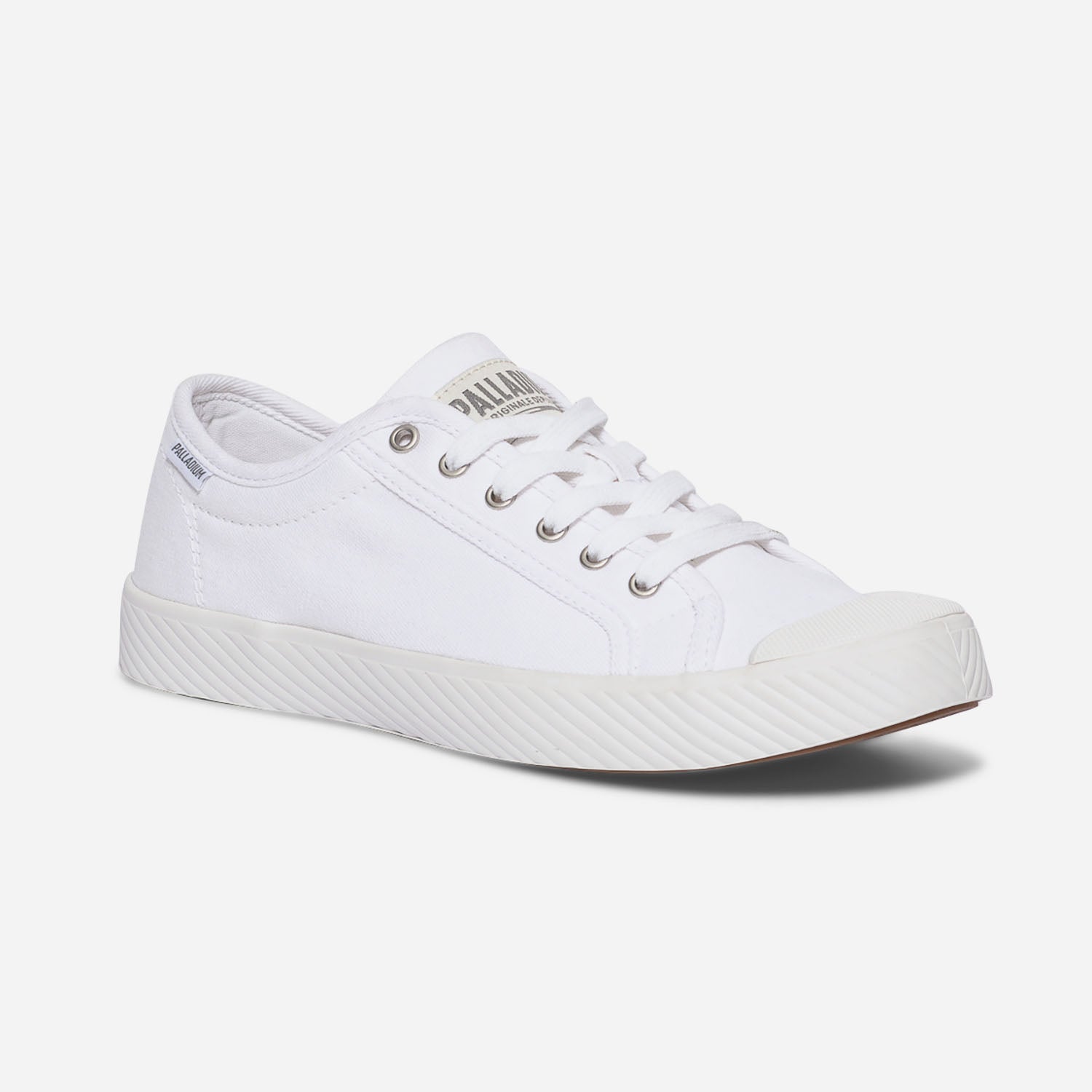Tennis PALLADIUM blanche en toile Toiles Homme ERAM