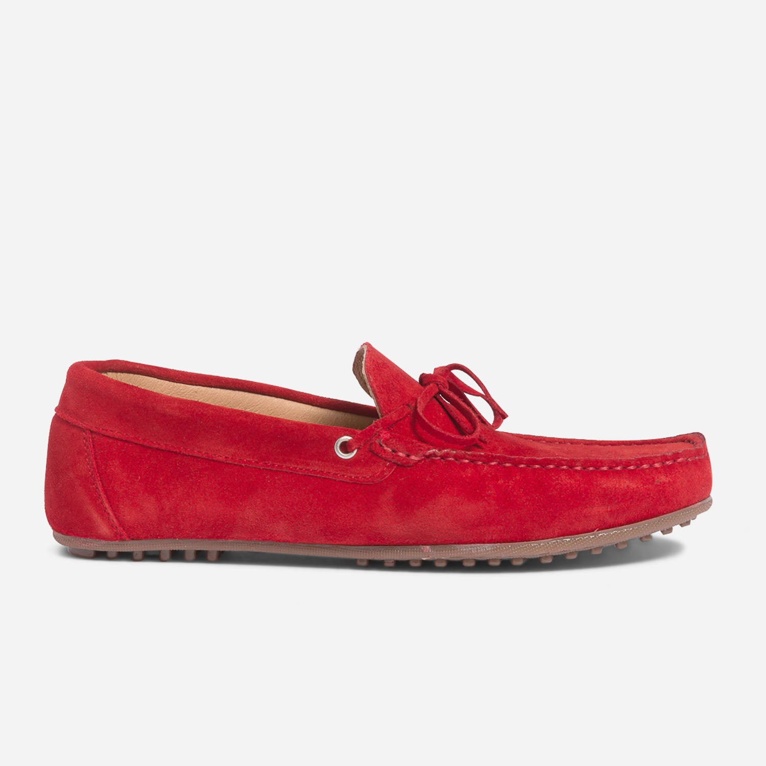Mocassin rouge shop