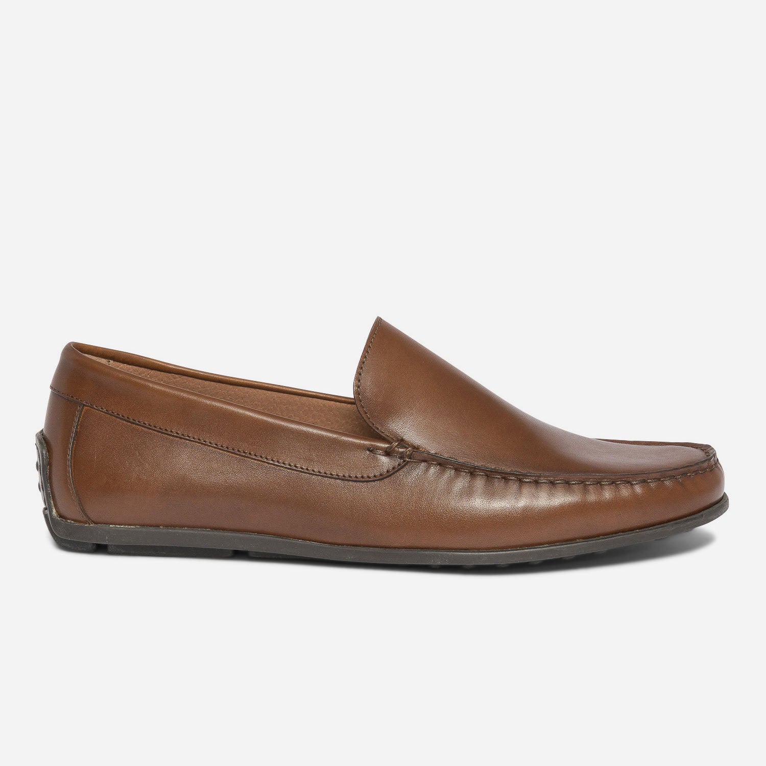 Mocassin marron homme outlet