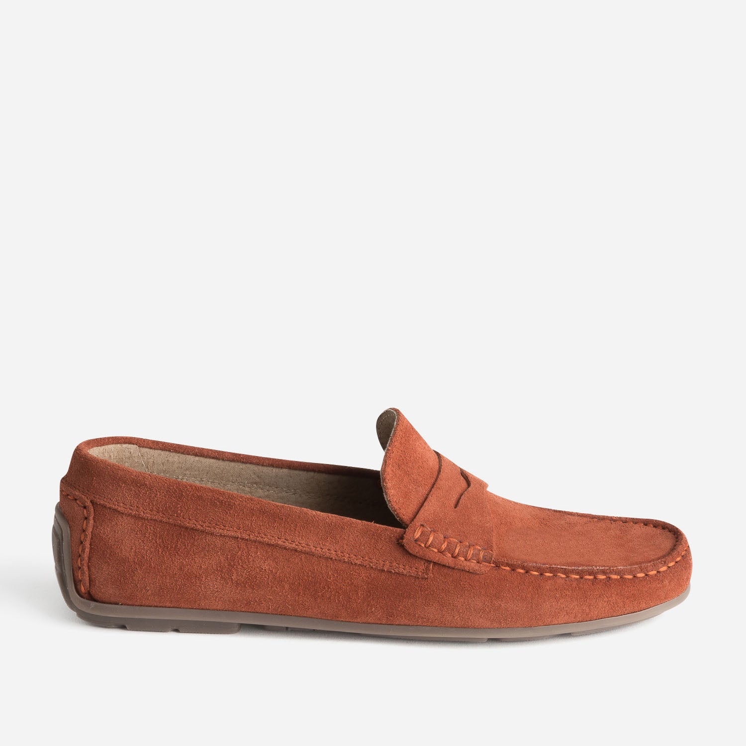 Mocassin rouge homme top