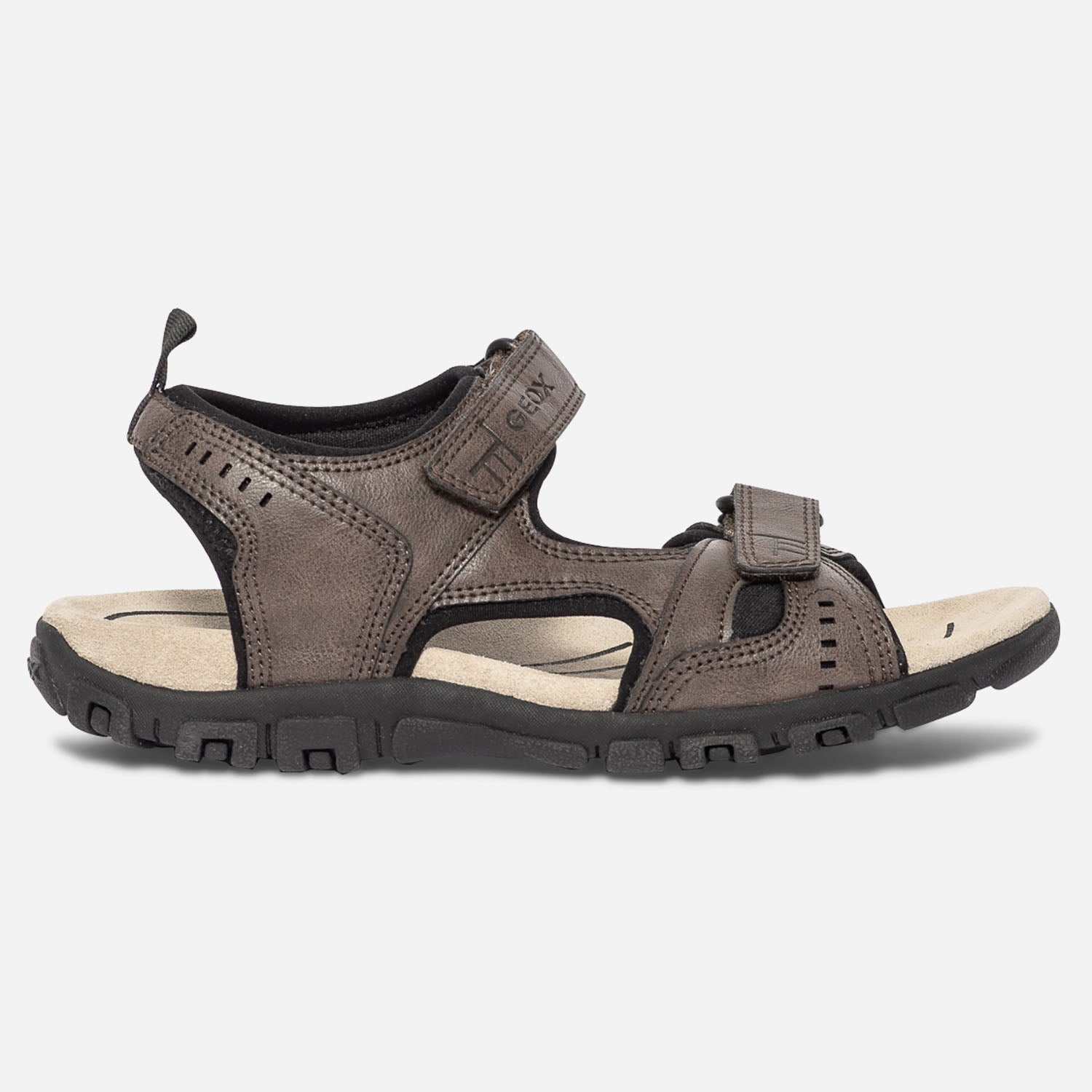 Sandale GEOX marron Nu pieds Sandales Homme ERAM