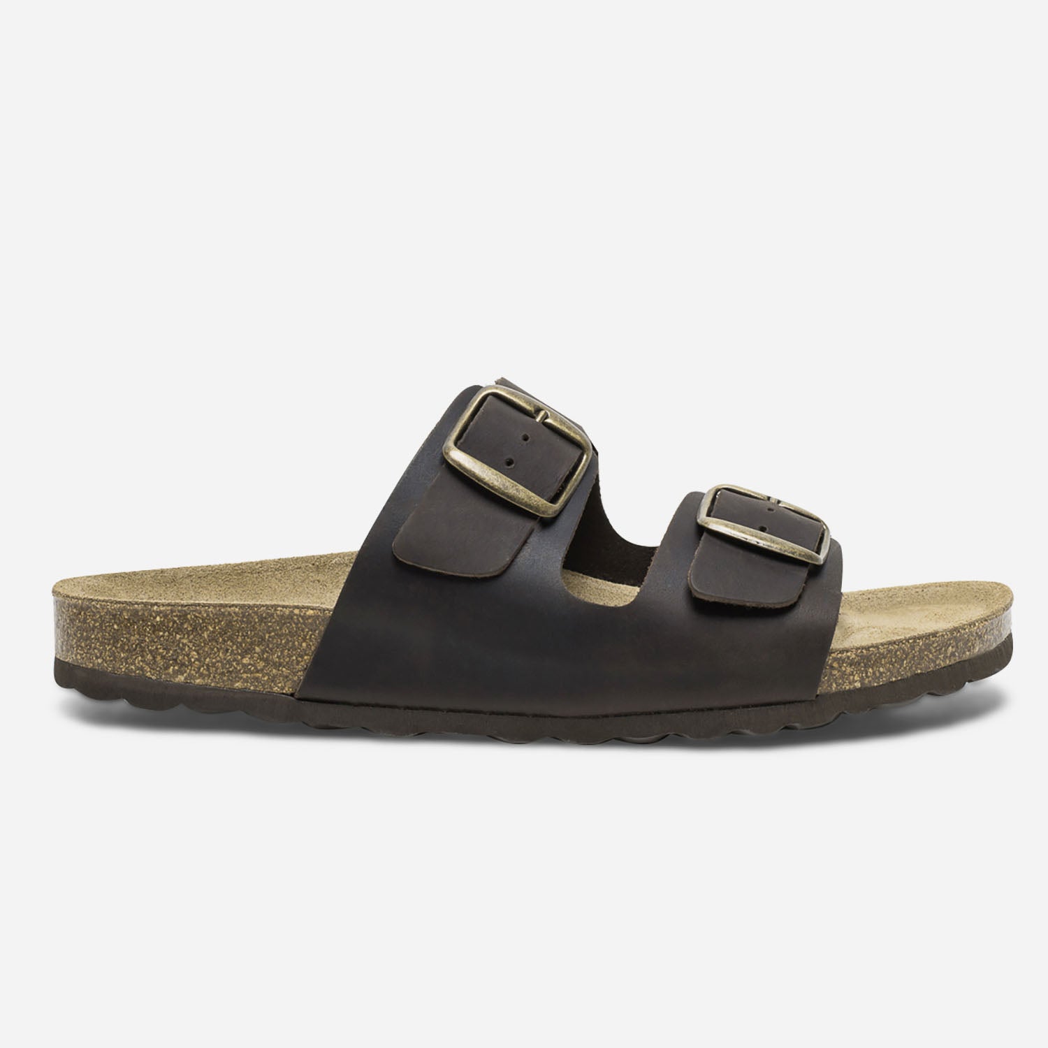 Claquette homme cuir 2025 marron
