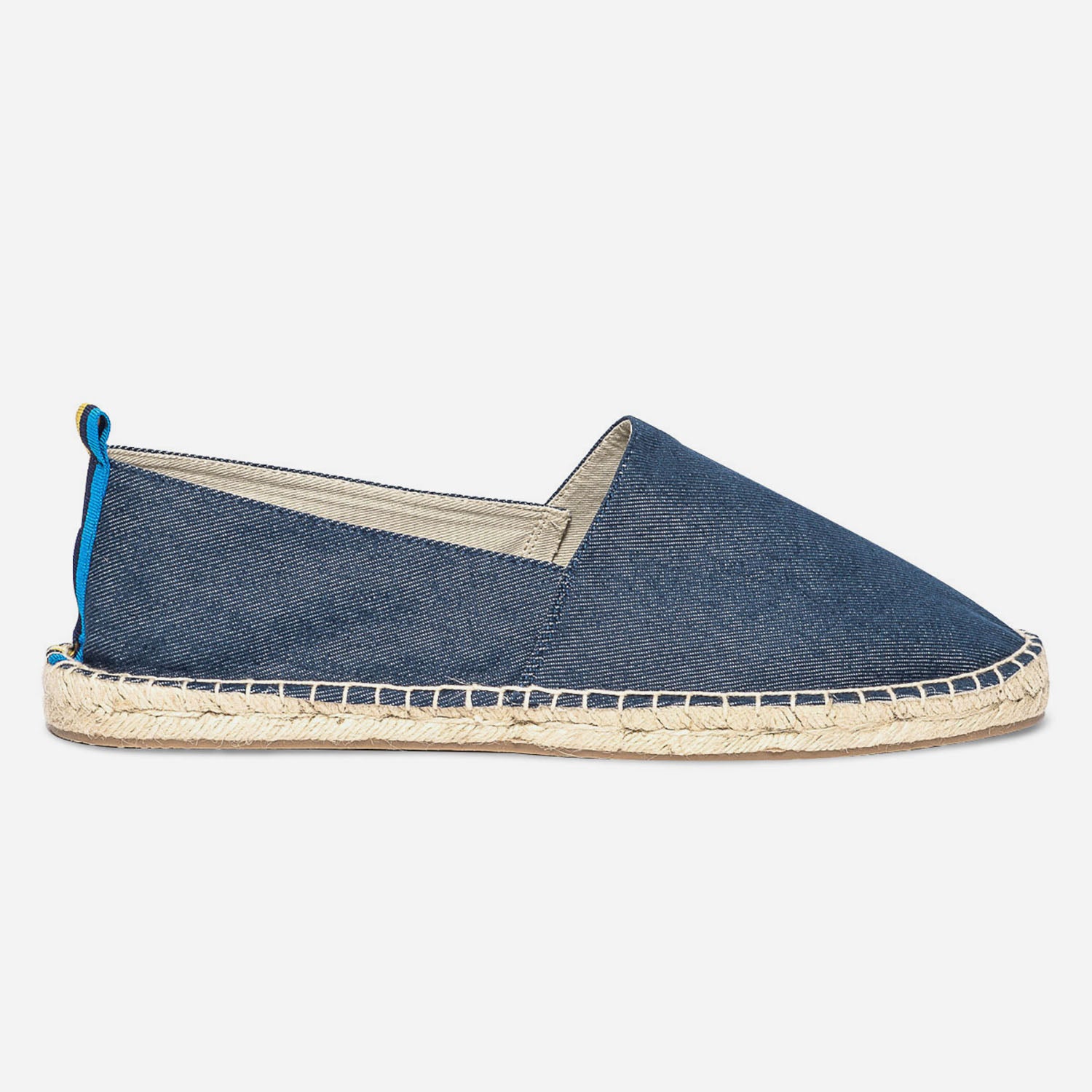 Espadrille marine en toile facon jean Espadrilles Homme ERAM
