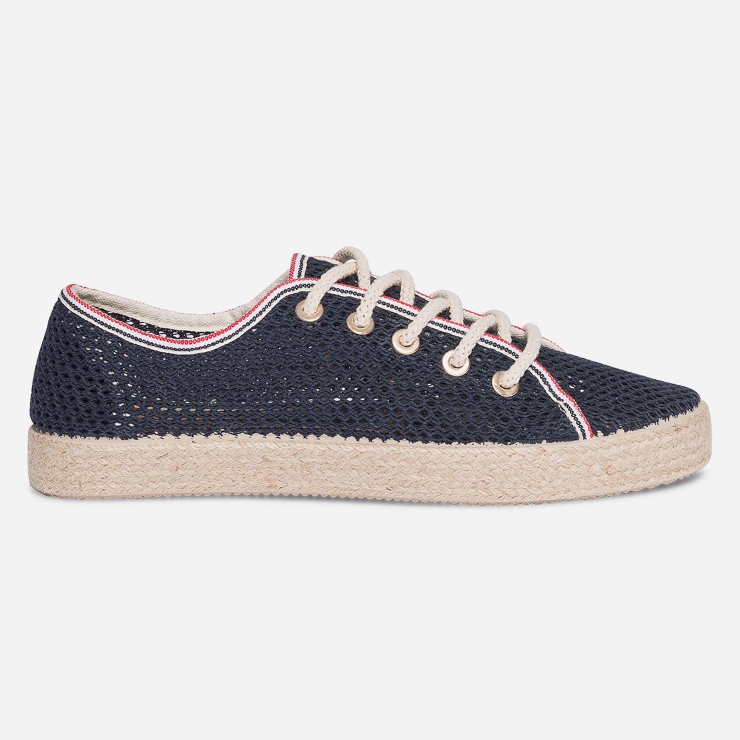 Tennis TEXTO bleu marine esprit espadrille Espadrilles Homme ERAM