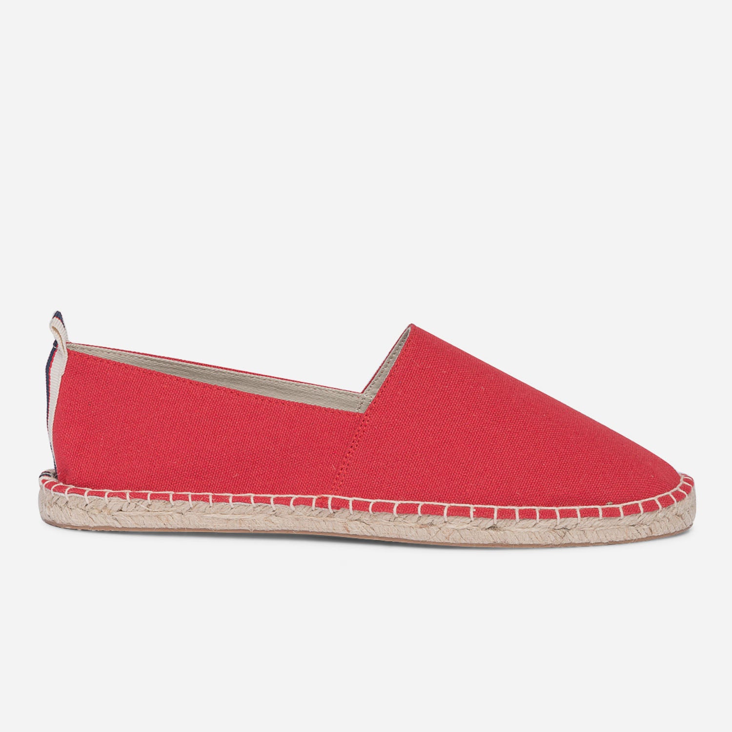 Espadrille rouge en toile Espadrilles Homme ERAM