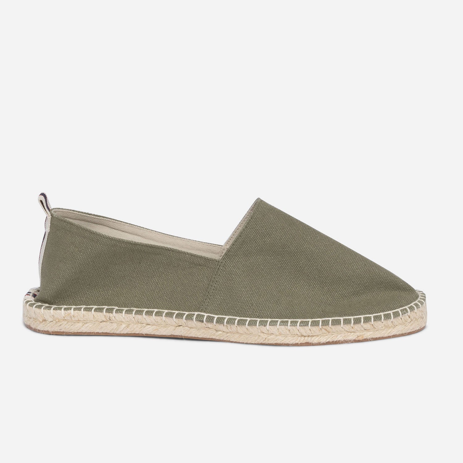 Espadrille kaki homme clearance