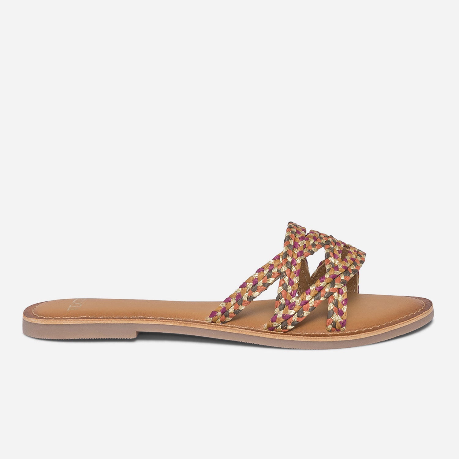 Mules raphia hot sale