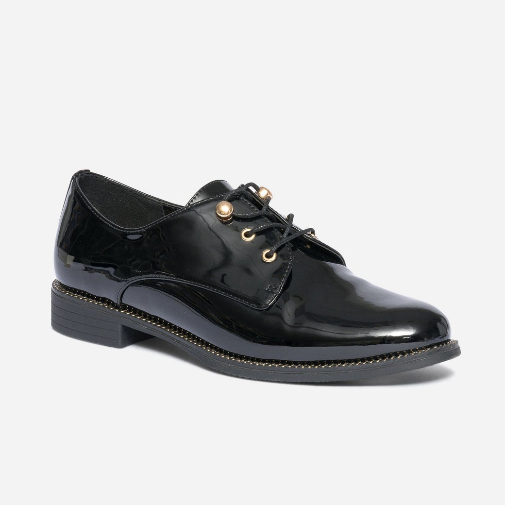 derby femme daim