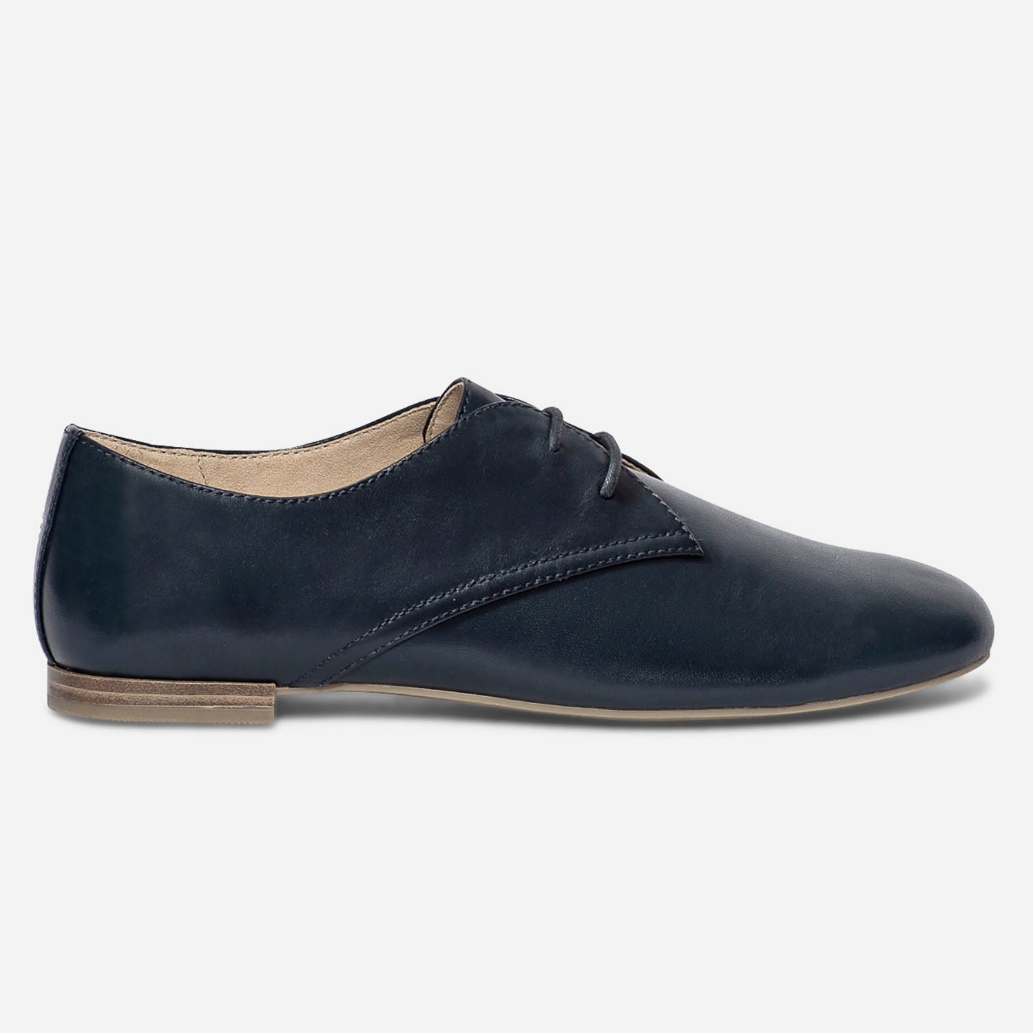 Derby CAPRICE bleu marine en cuir Derbies Femme ERAM