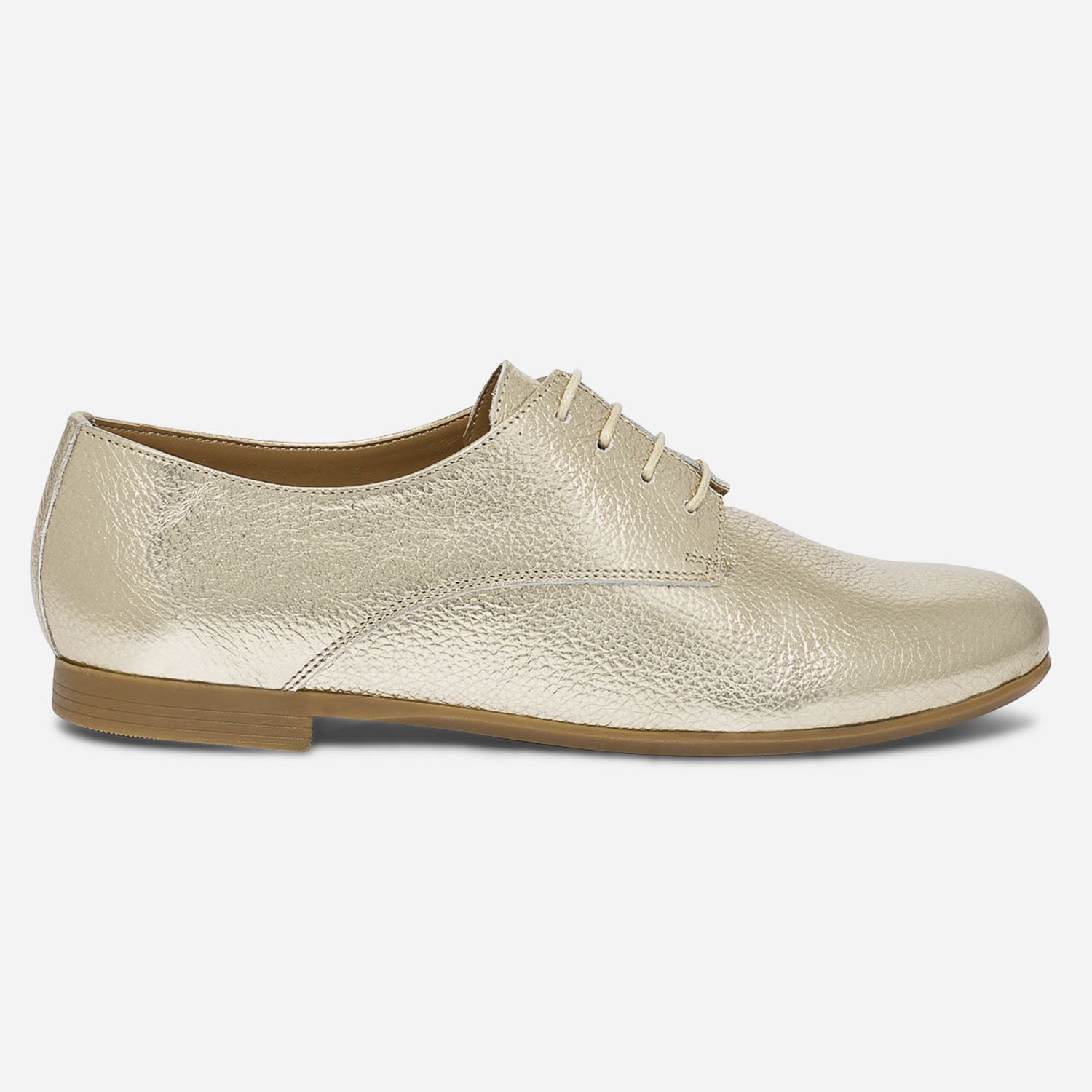 Derby or en cuir Derbies Femme ERAM