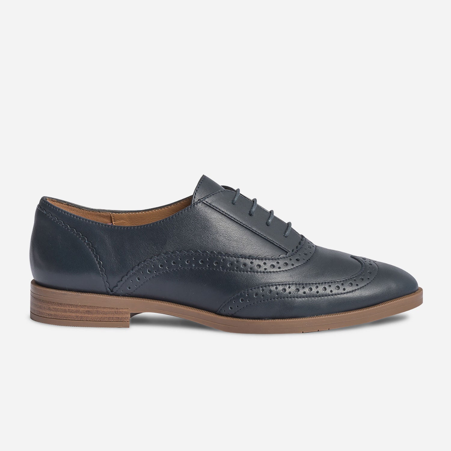 Derbies top bleu femme