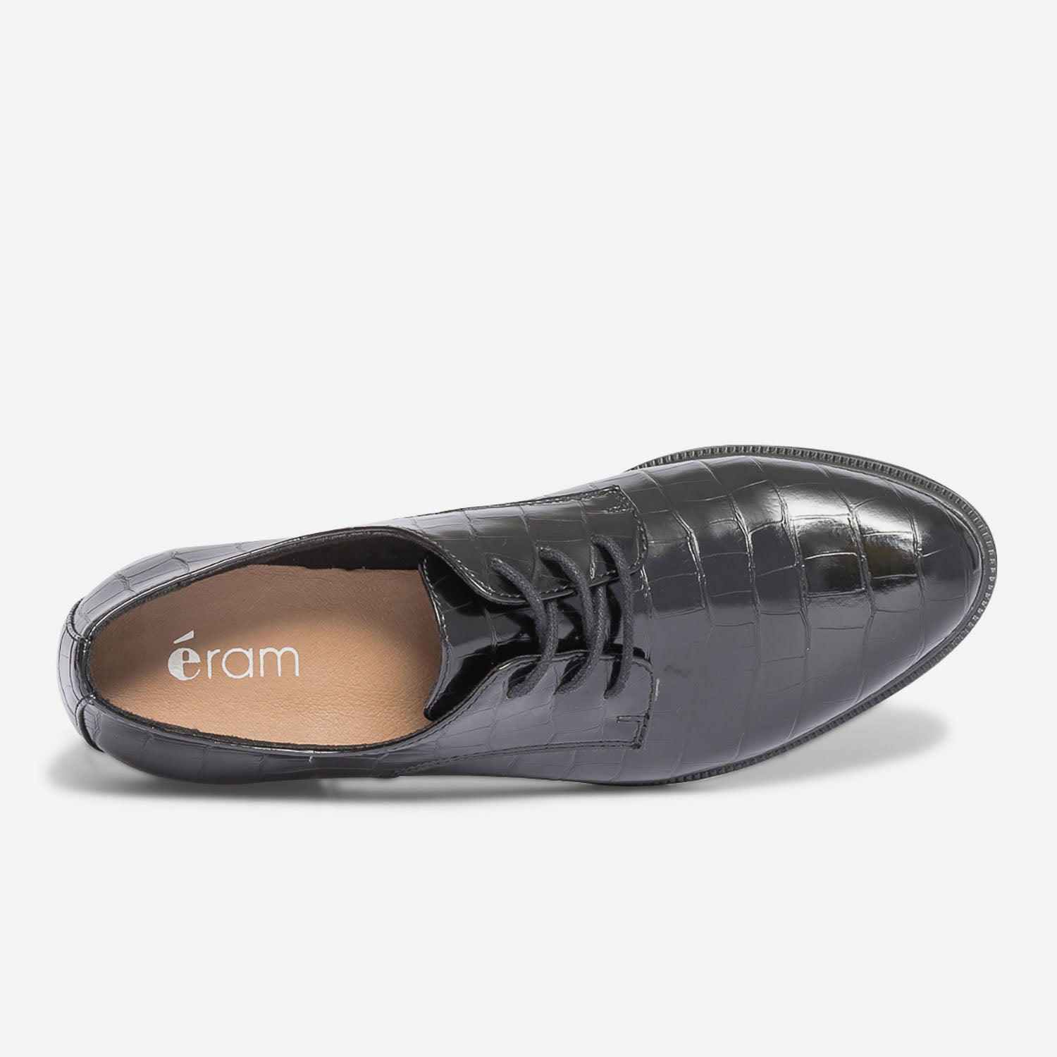 Derbies croco femme clearance