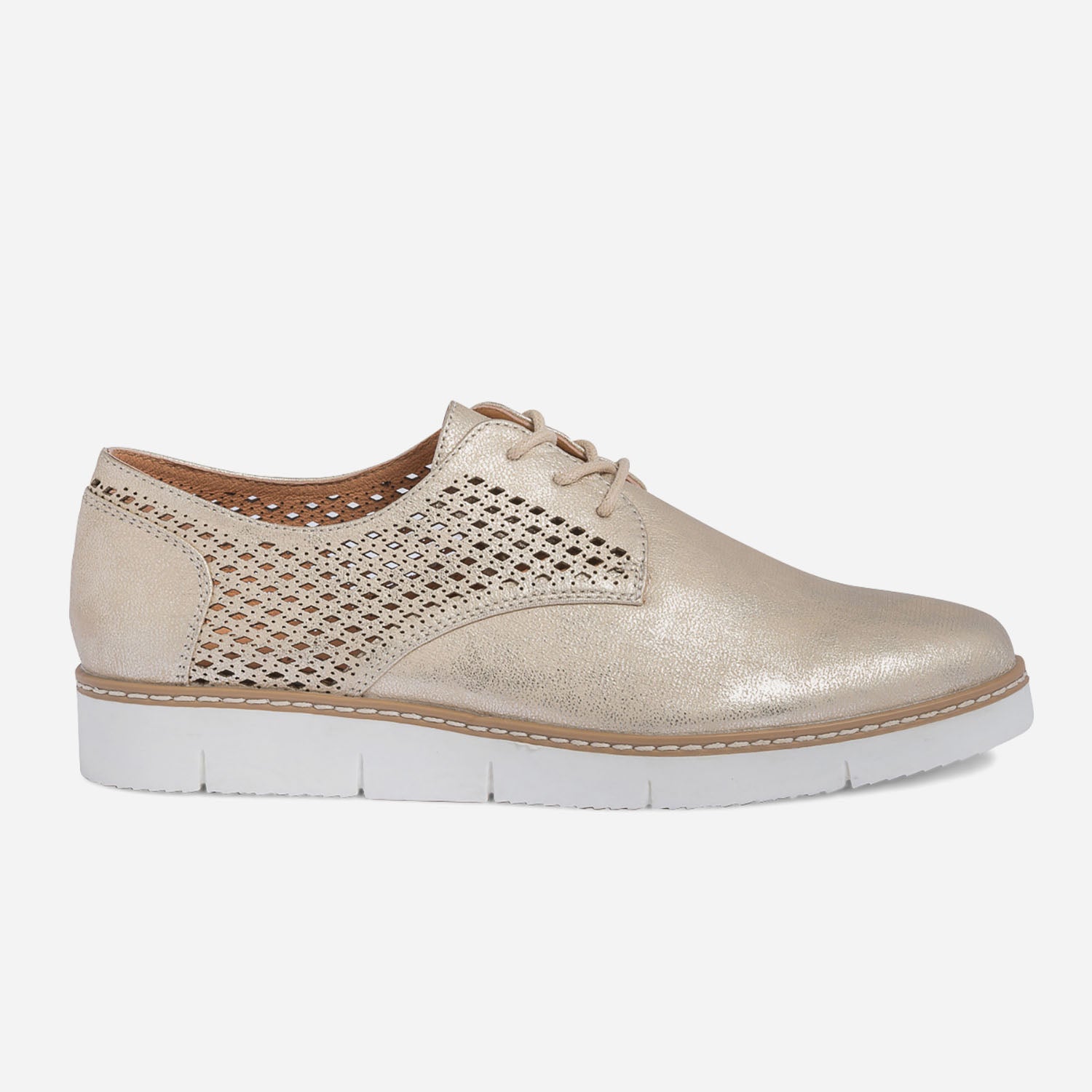 Derbies 2025 beige femme