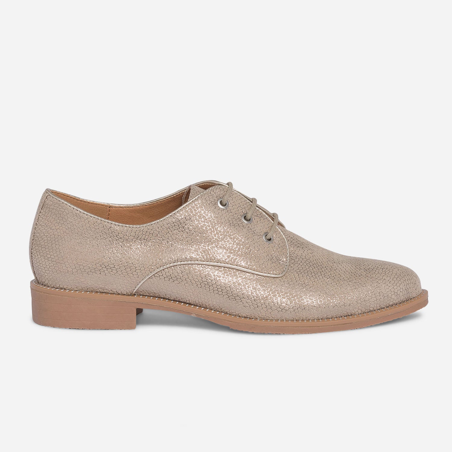 Derbies 2025 beige femme