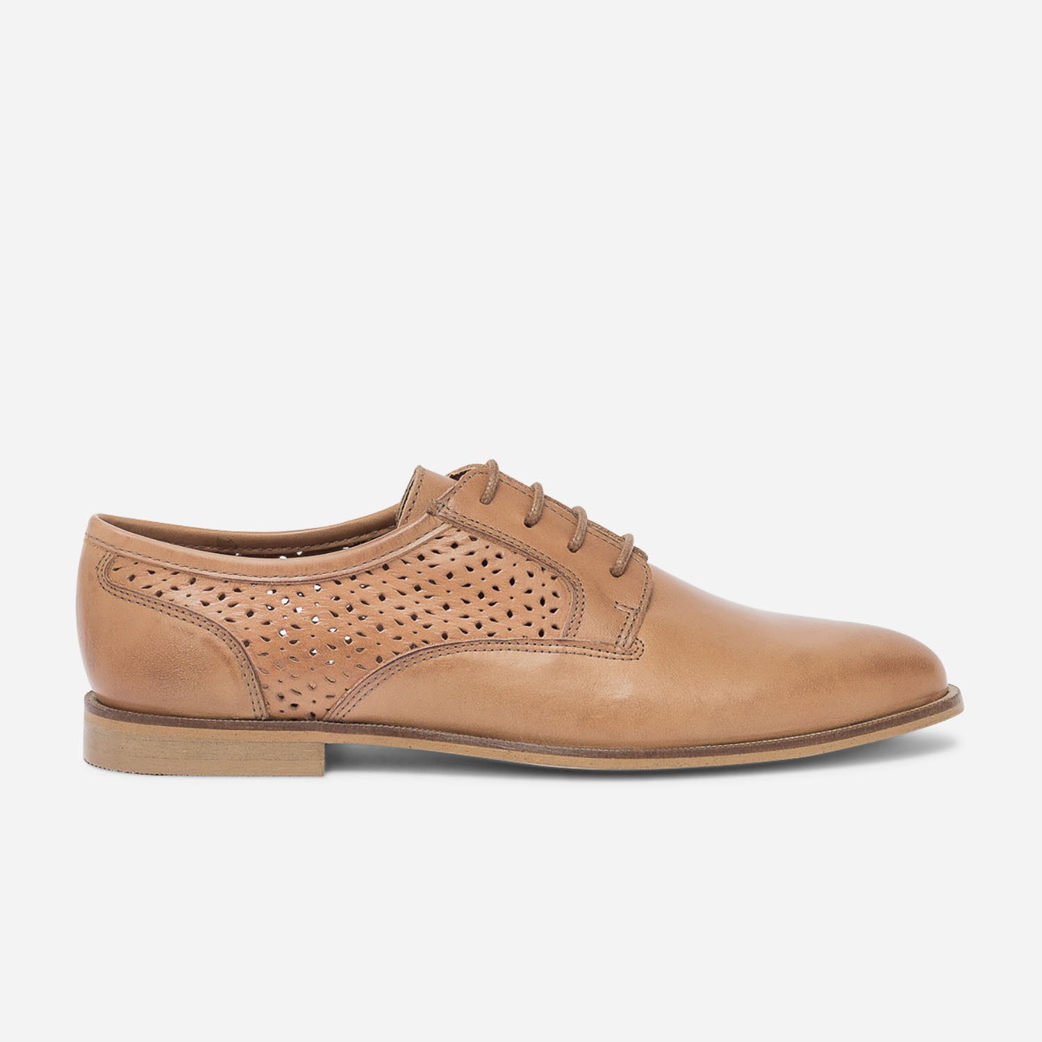 Derbies femme camel discount
