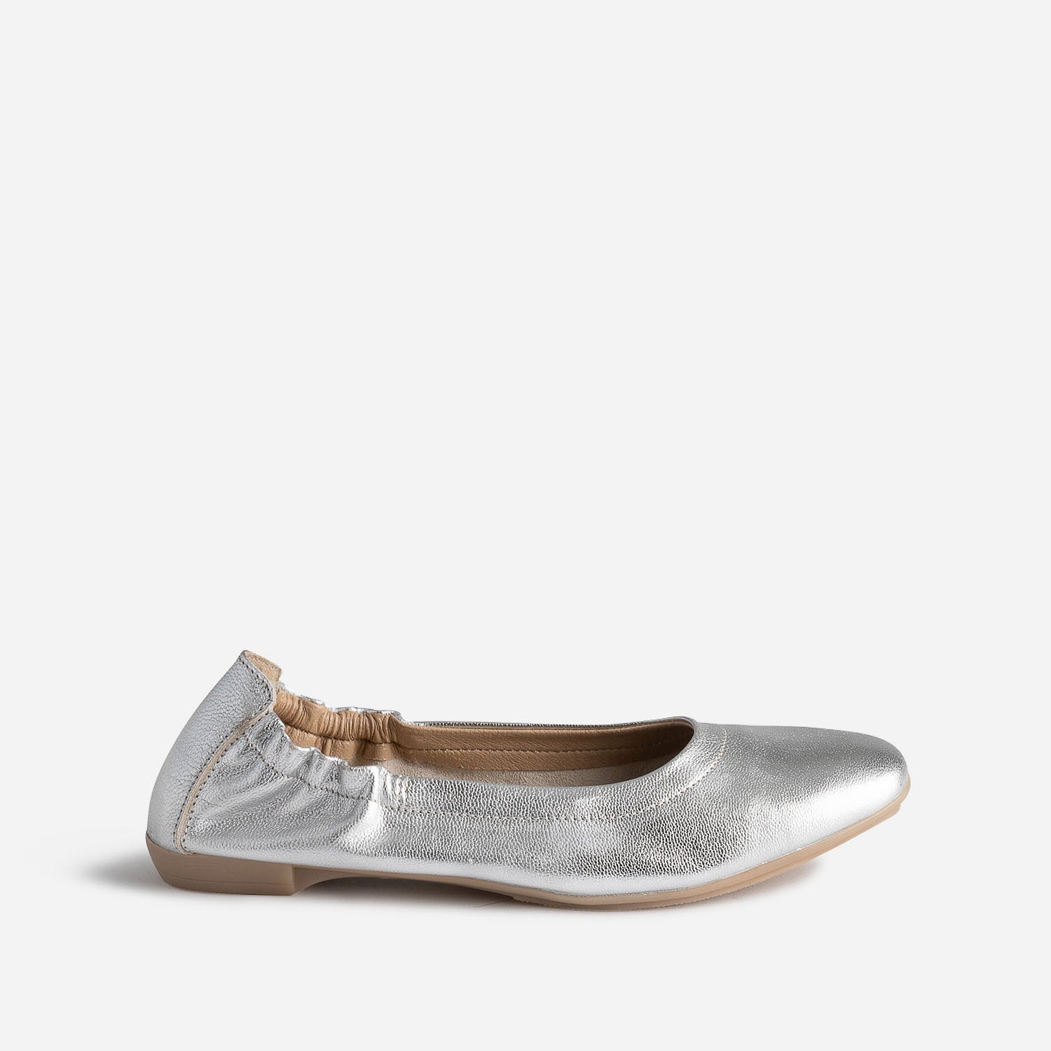 Ballerine en cuir souple clearance