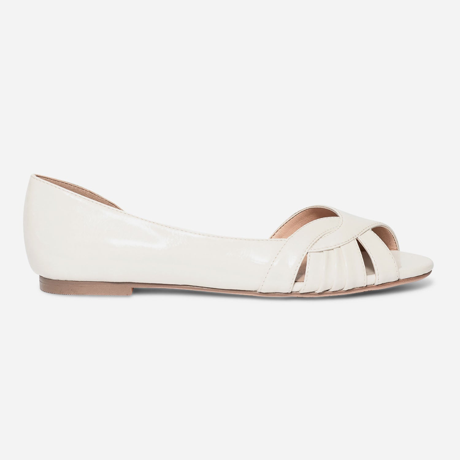 Ballerine blanche sale