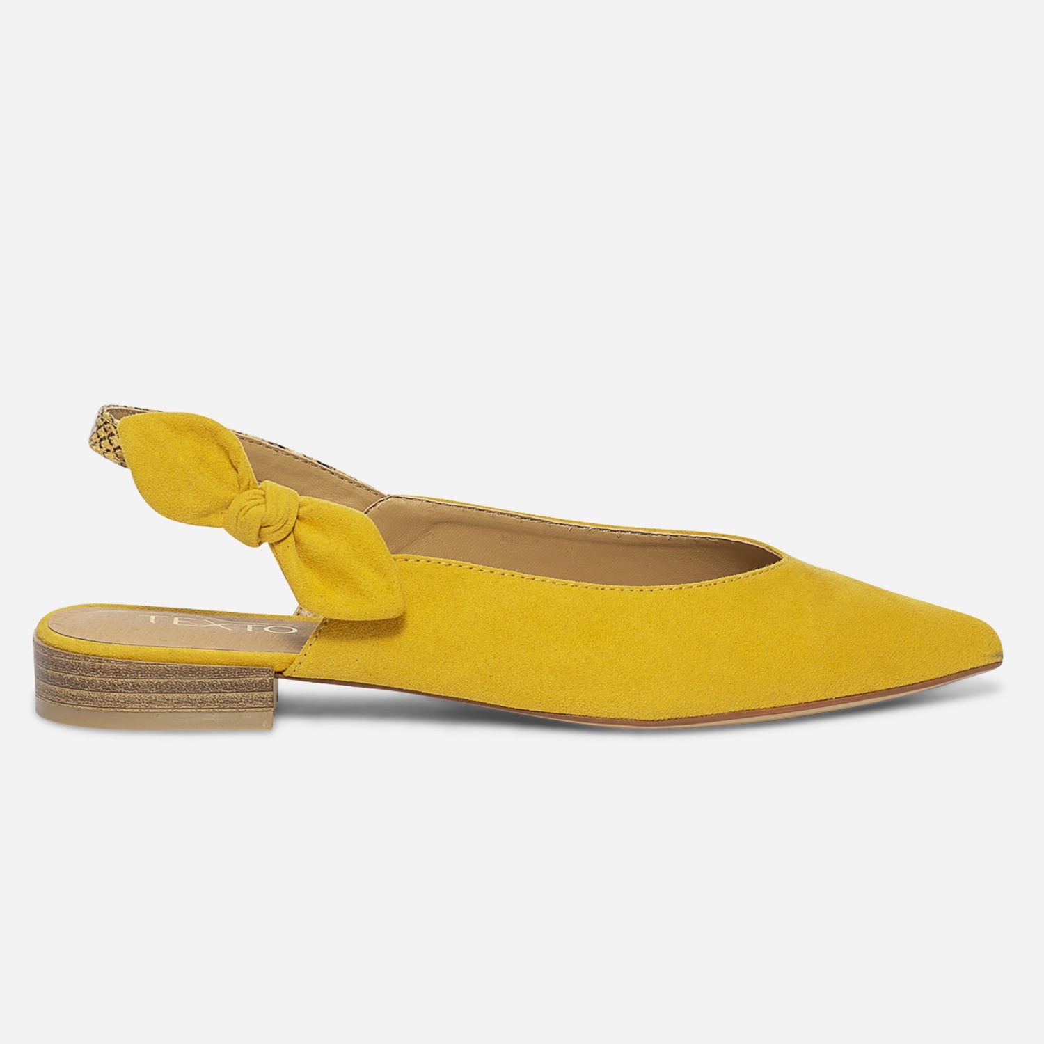 Ballerines jaunes femme online