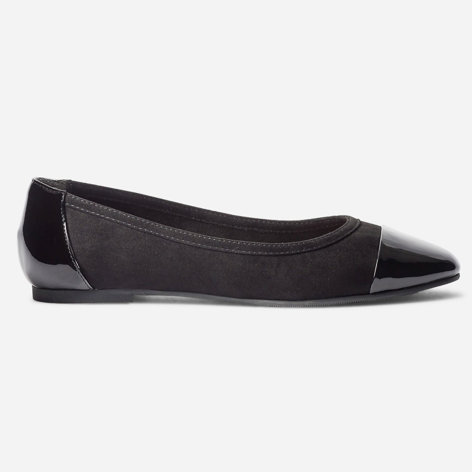 Ballerine noir hotsell vernis