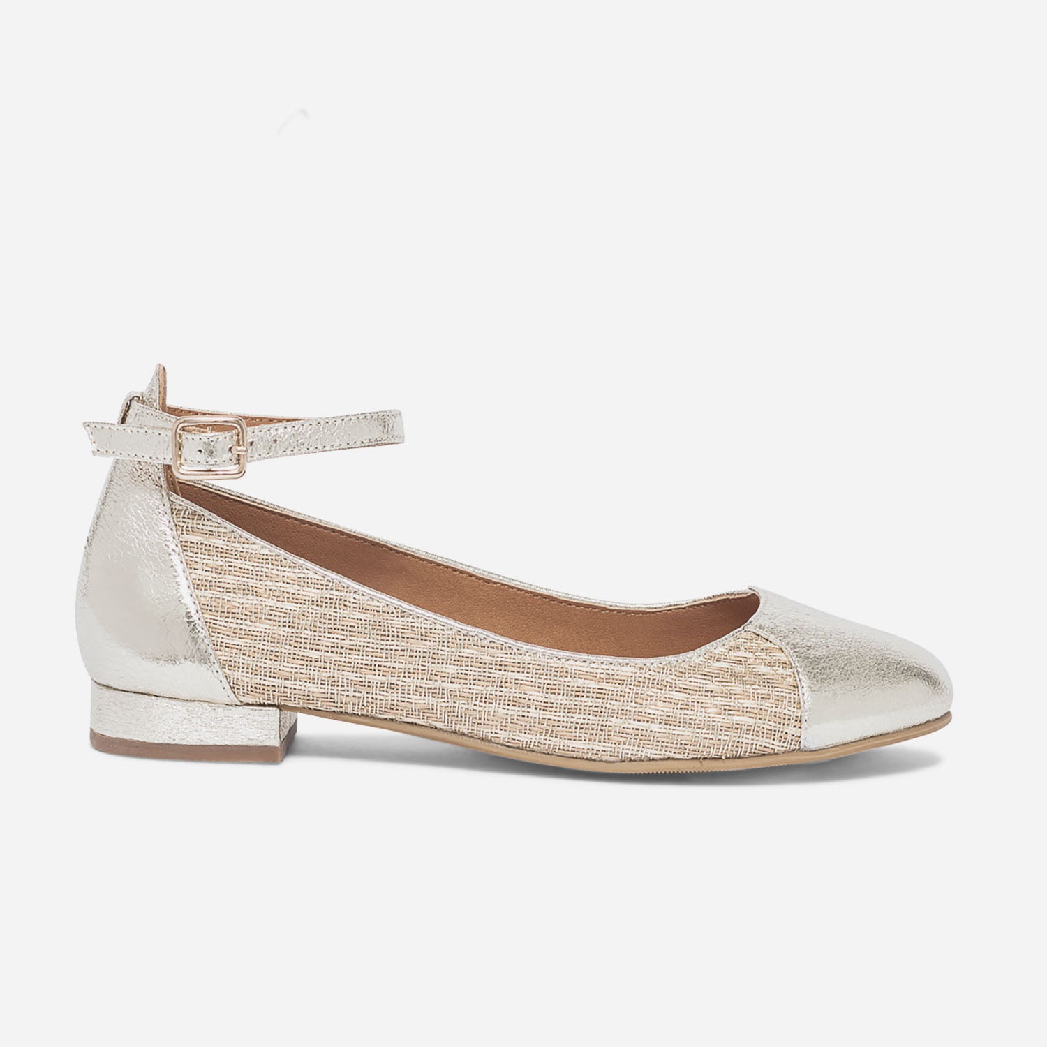 Ballerine bride cheville femme sales