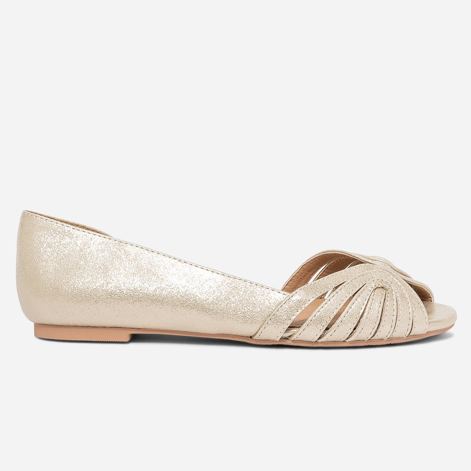 Ballerine open toe doree Eram Femme ERAM