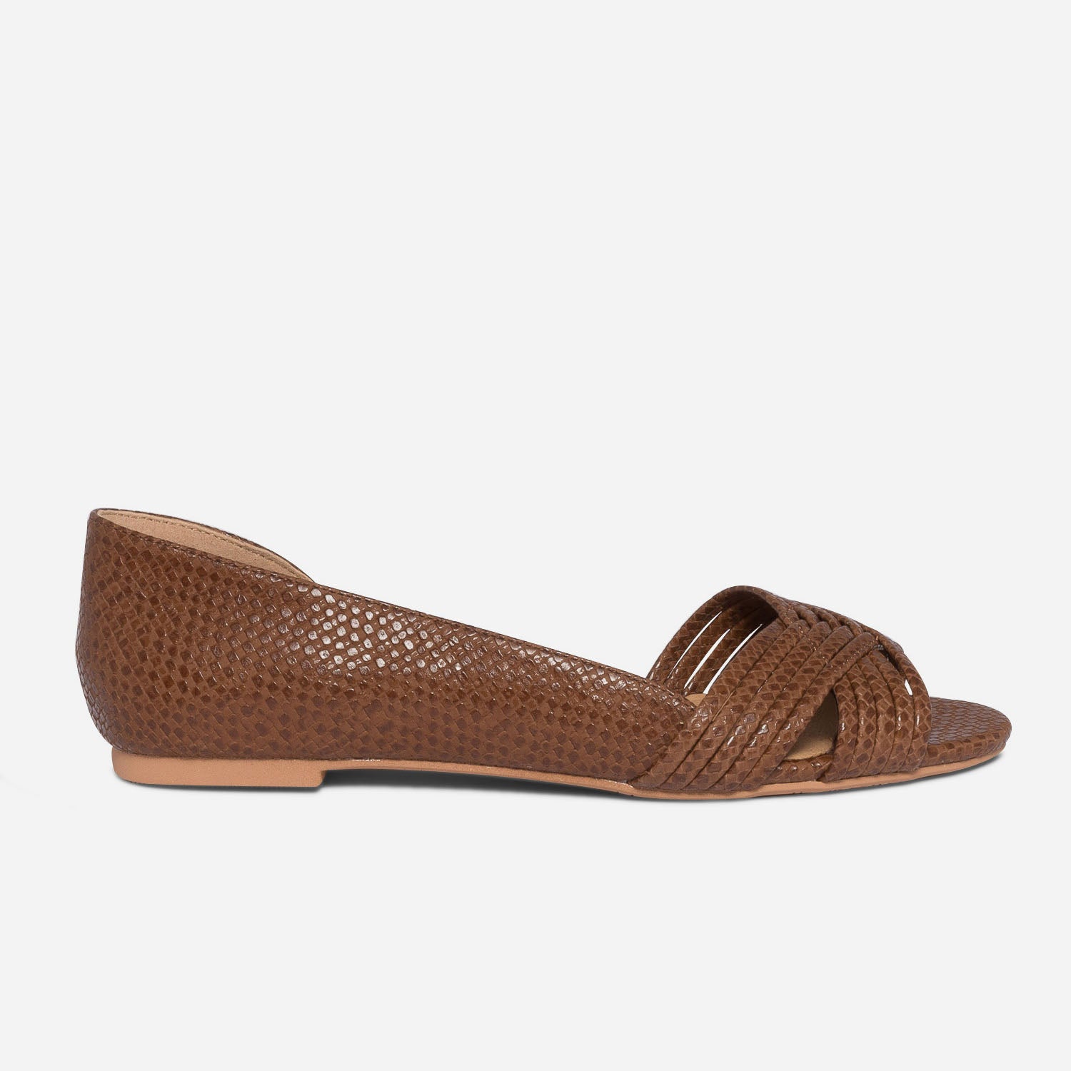 Ballerine open clearance toe